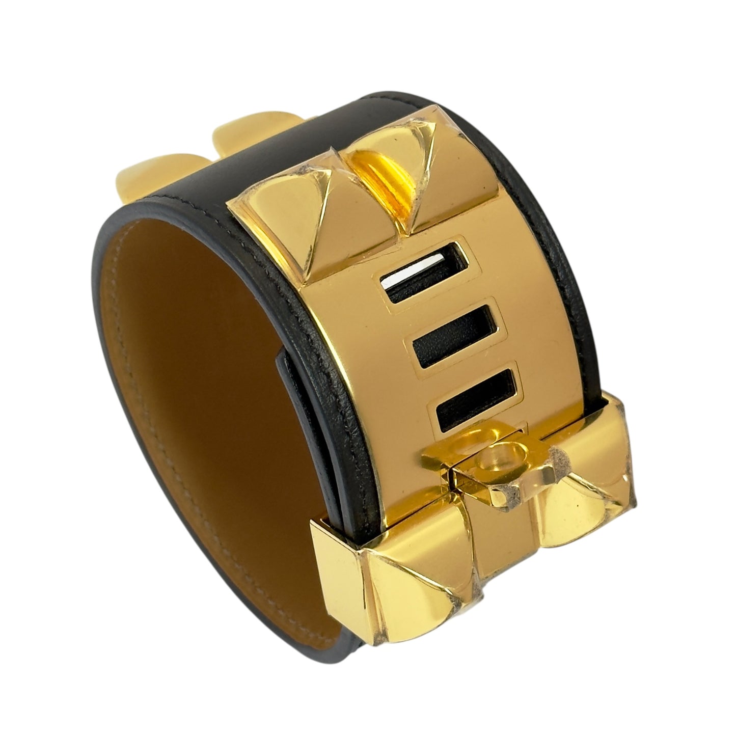 HERMES Collier de Chien 手環 框Q刻