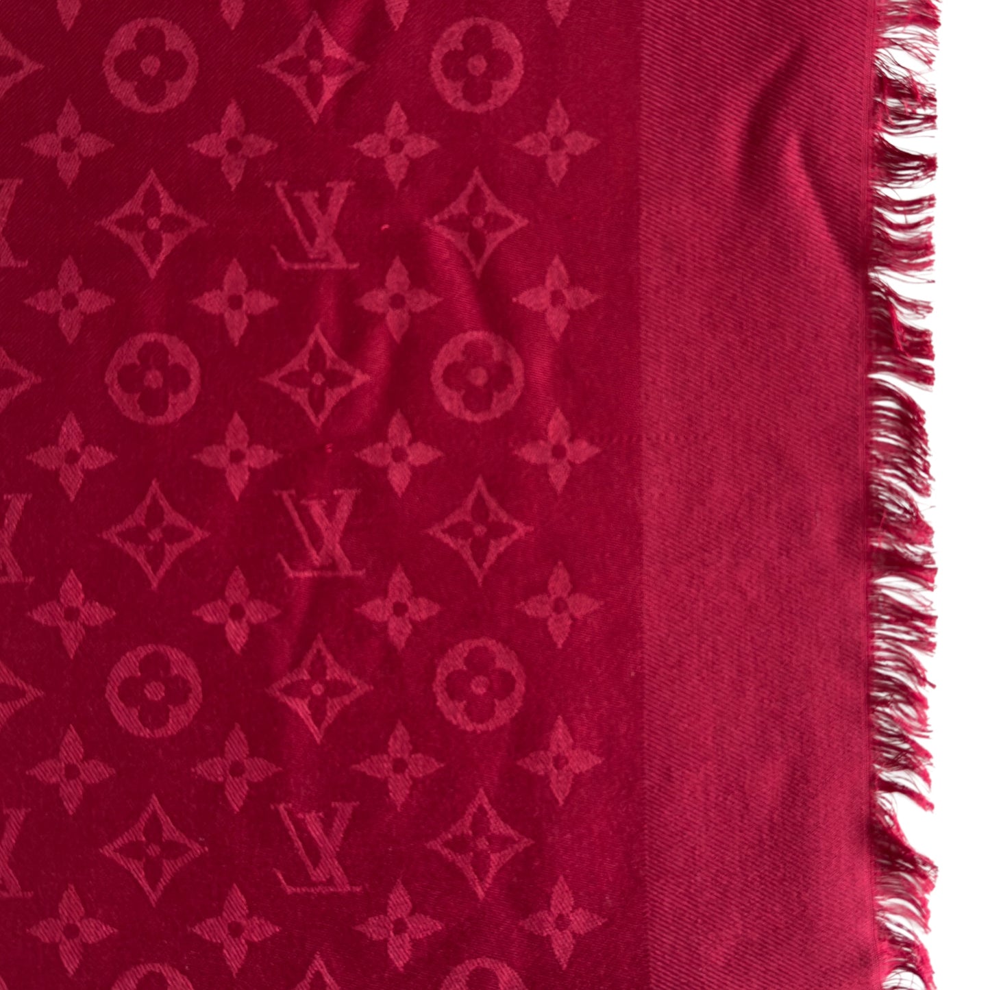 LOUIS VUITTON 老花 圍巾