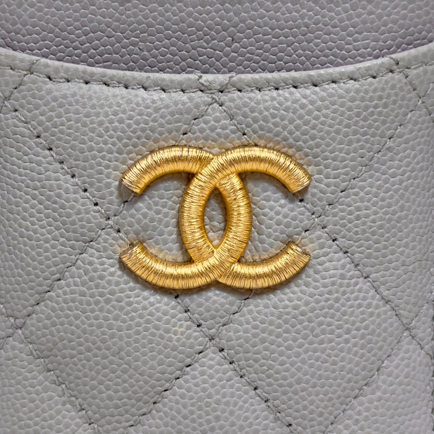 CHANEL CC 荔枝皮 卡包