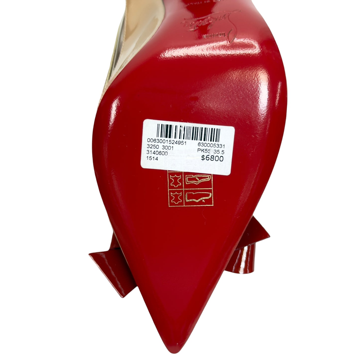 CHRISTIAN LOUBOUTIN Suspenodo 高踭鞋 100MM