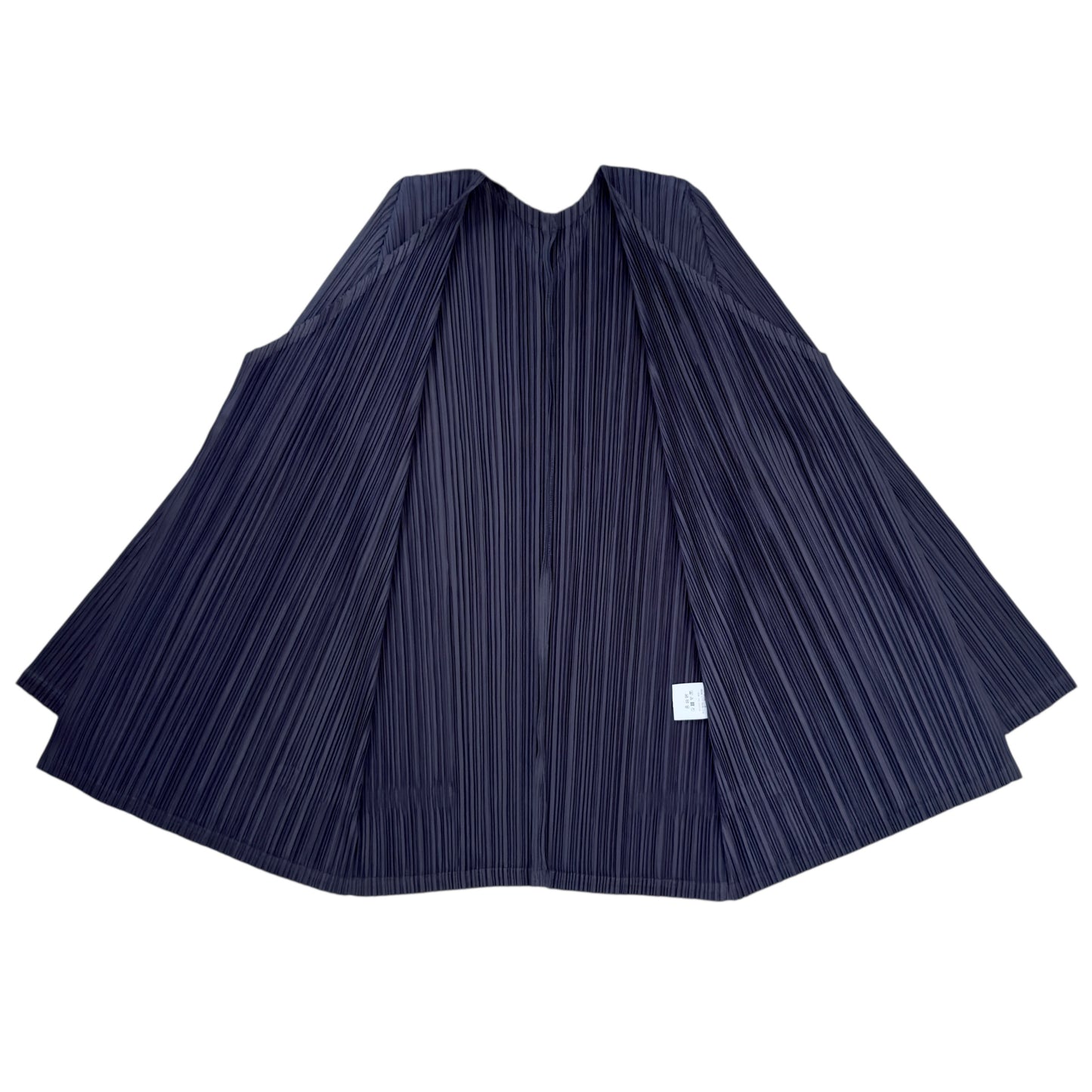 ISSEY MIYAKE PLEATS PLEASE 開胸 長版上衣