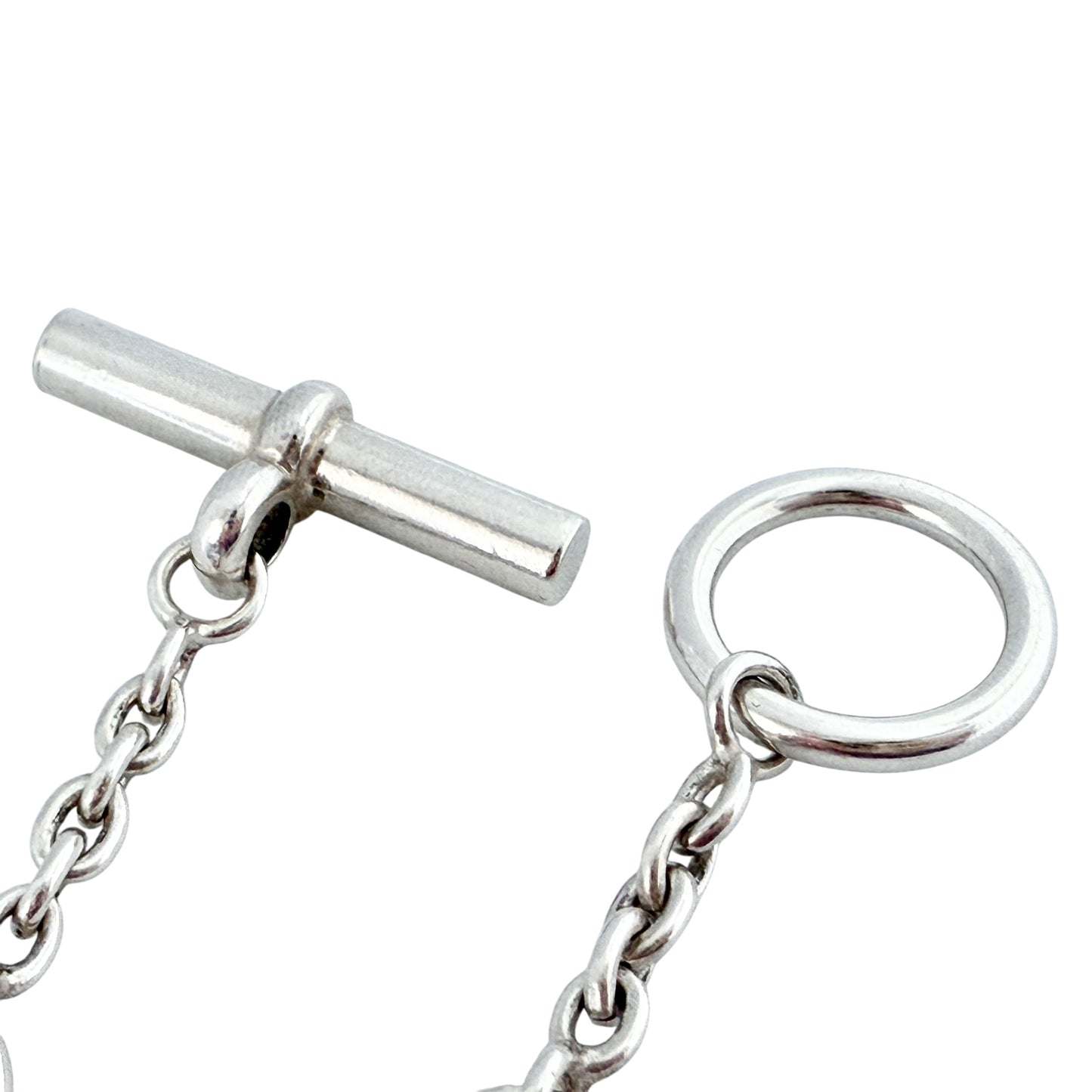 HERMES Farandole 豬鼻子🐽 純銀 手鏈