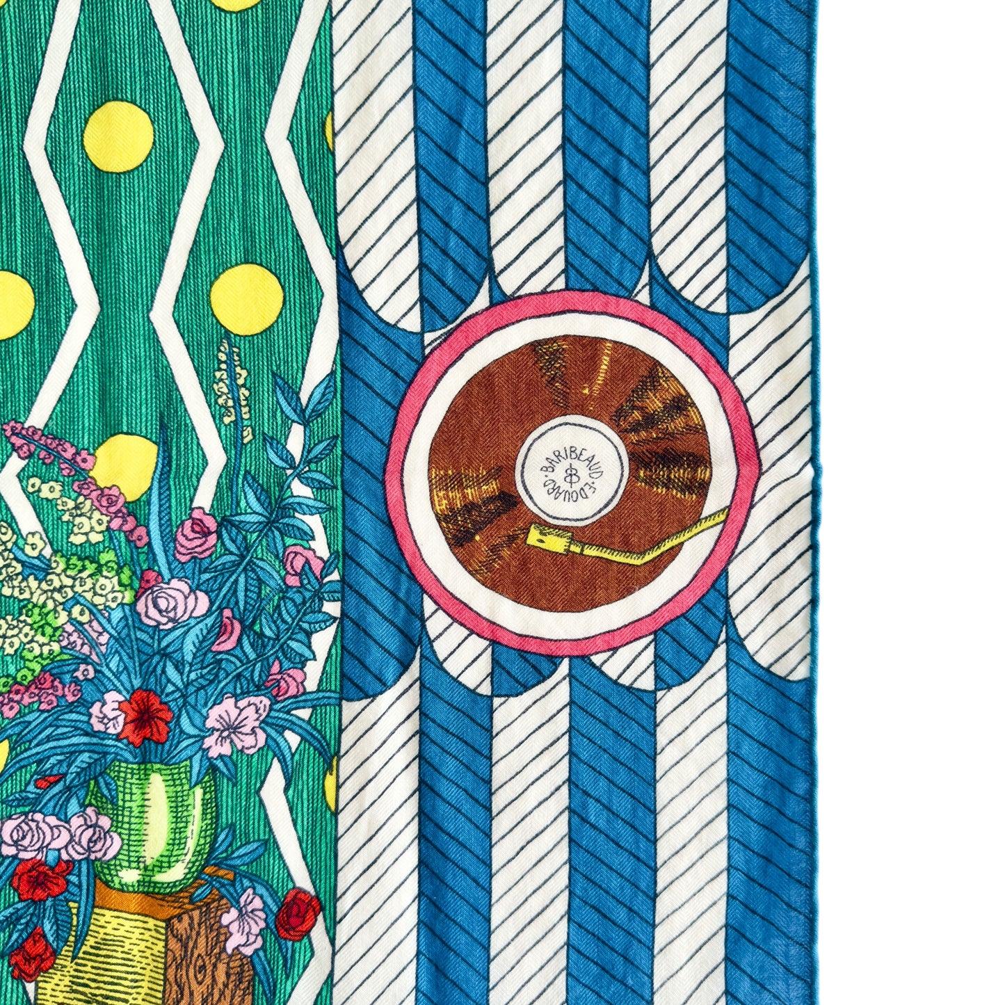 HERMES La Danse des Amazones shawl 140 女騎士之舞 羊絨 圍巾