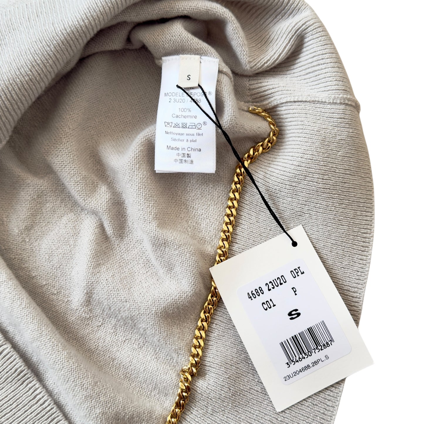 CELINE 凱旋門 純羊絨 長袖上衣