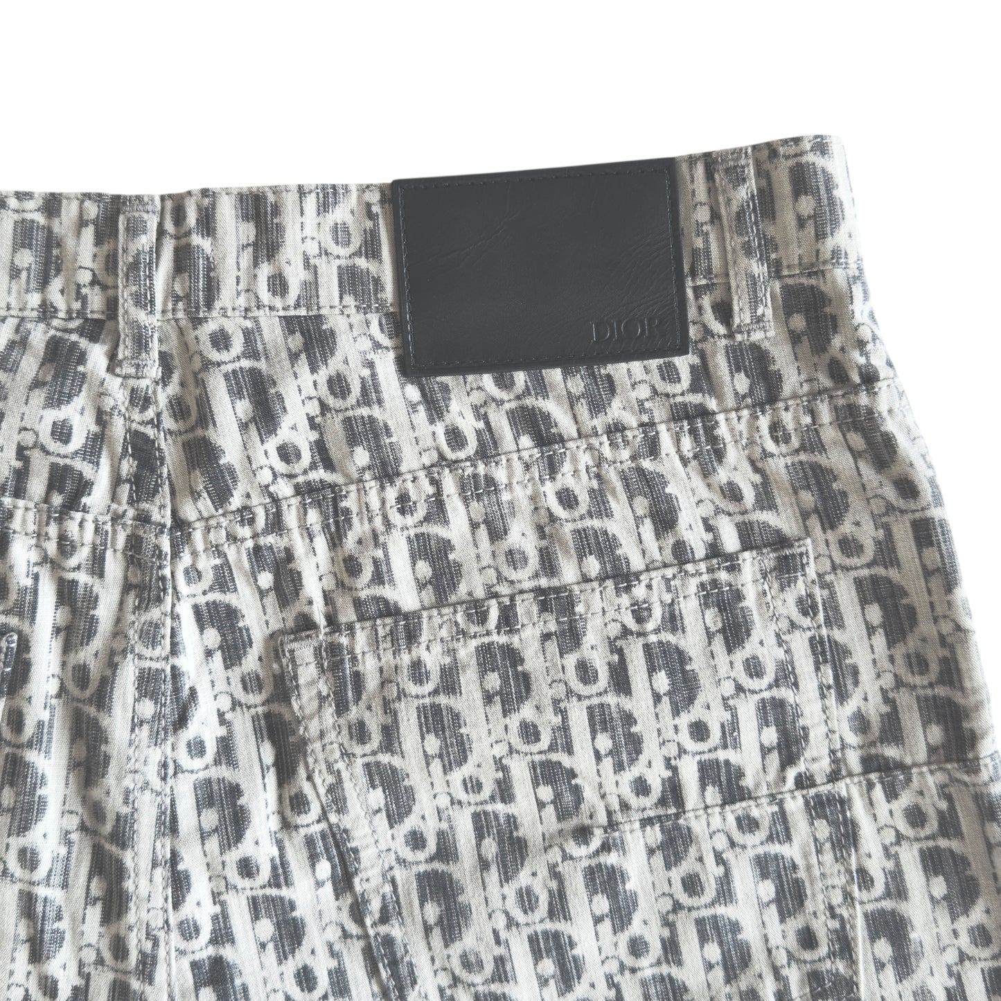 DIOR Oblique 老花 牛仔褲