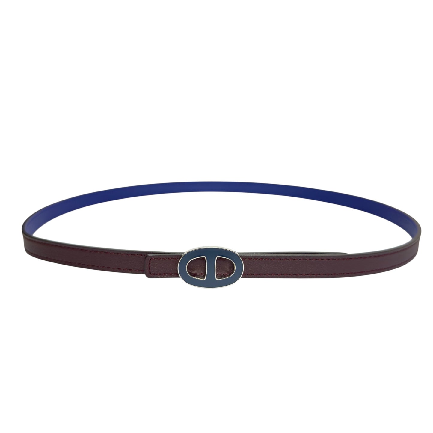 HERMES Chaine d'Ancre 13mm 雙面 豬鼻子🐽 腰帶 框R刻