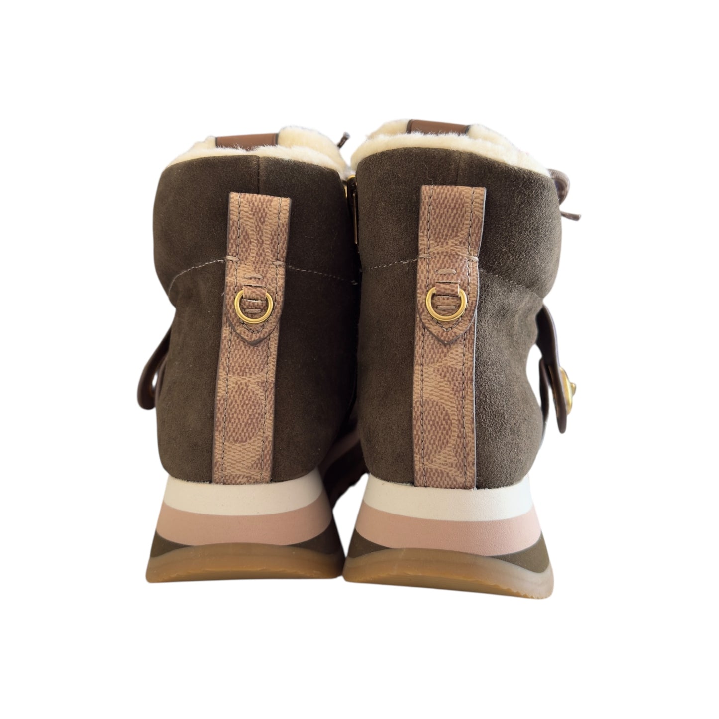 COACH 毛毛 厚底鞋 45MM