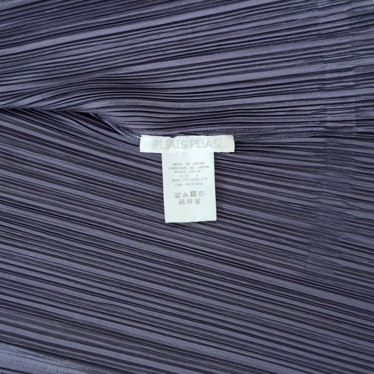 ISSEY MIYAKE PLEATS PLEASE 開胸 長版上衣