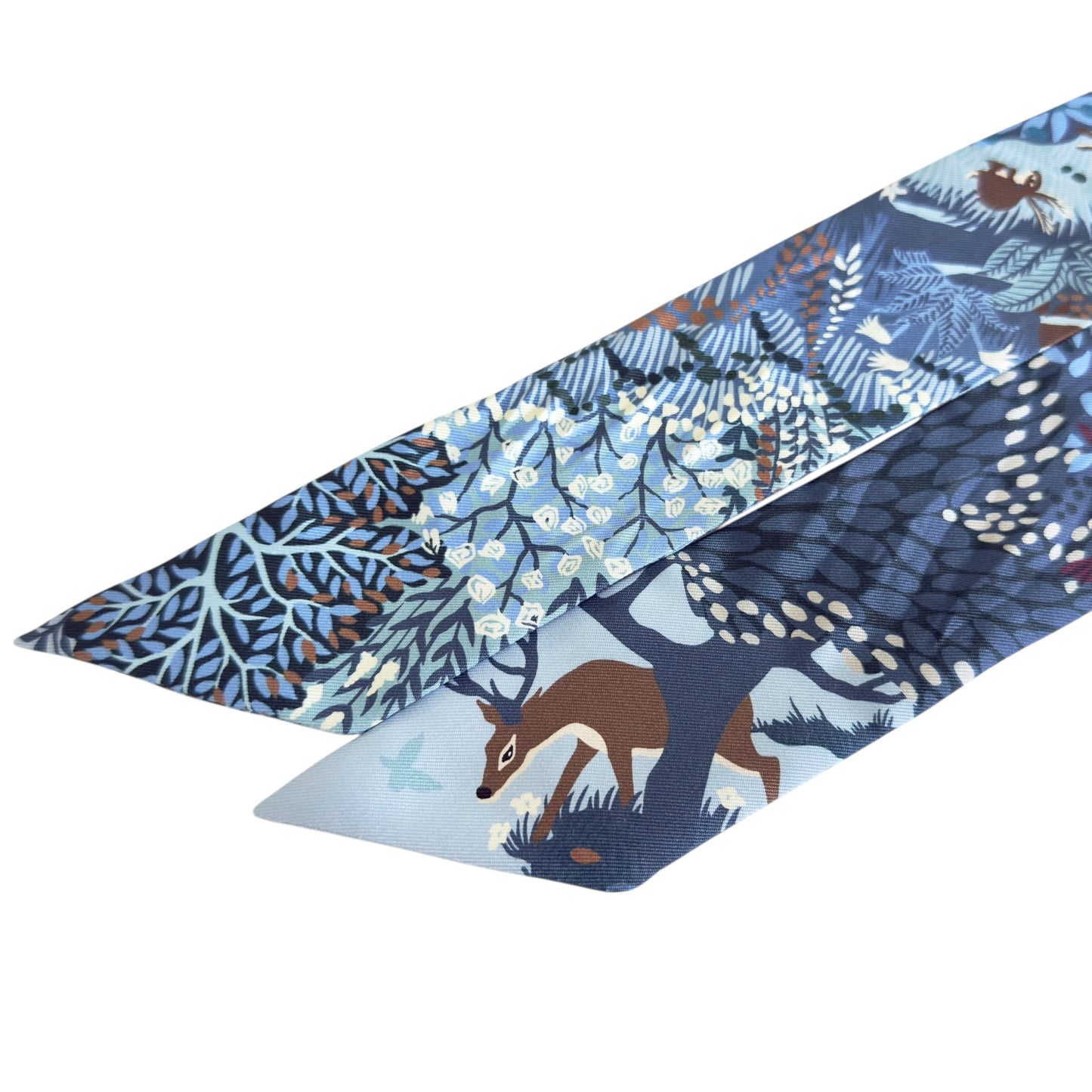 HERMES twilly 幼絲巾