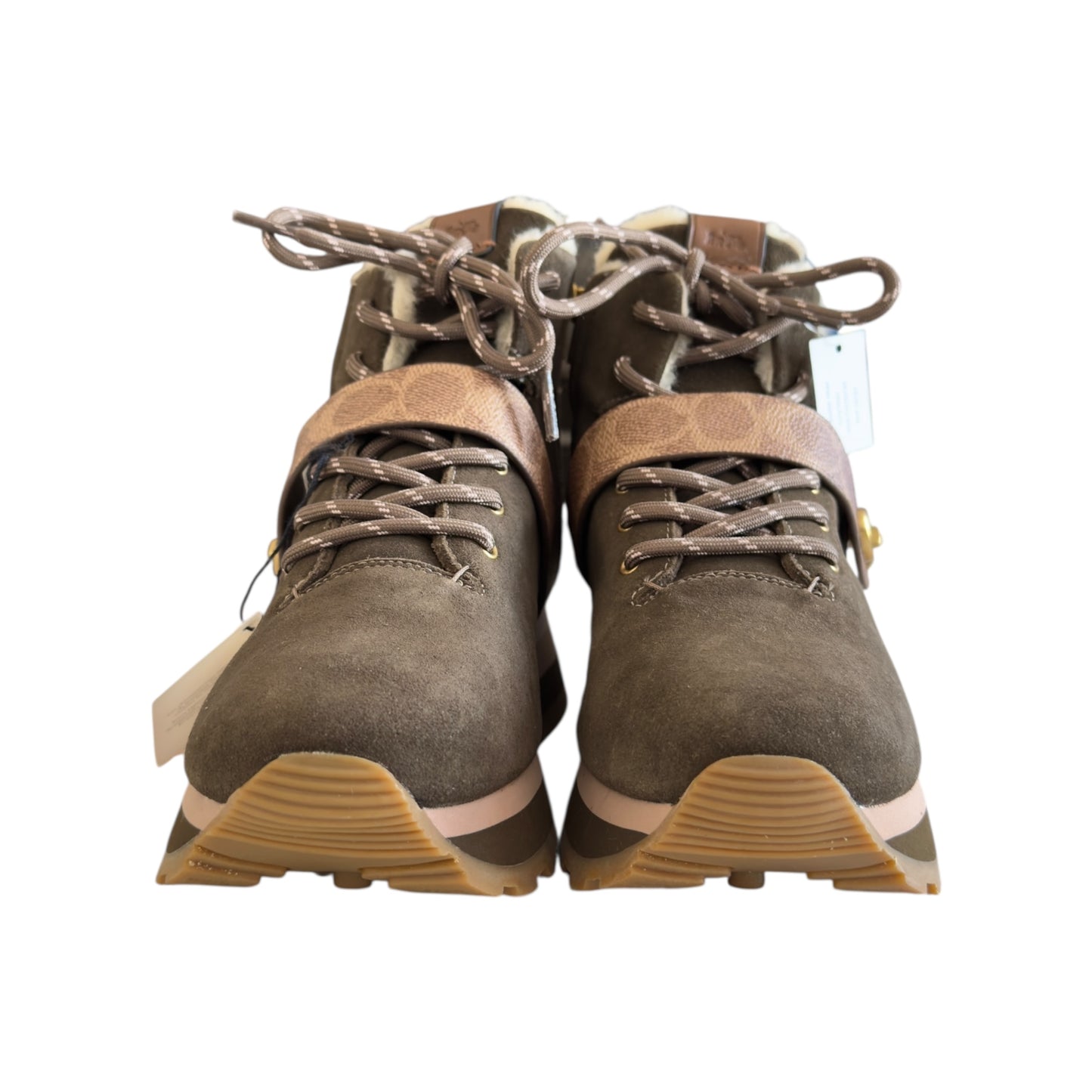 COACH 毛毛 厚底鞋 45MM