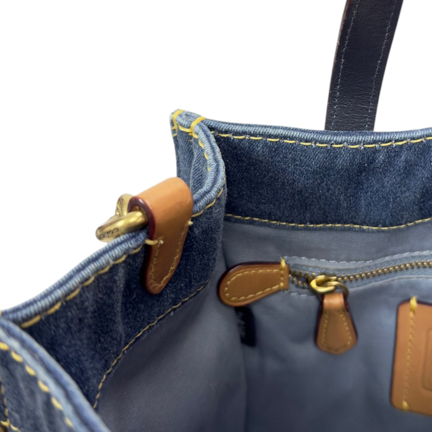 COACH 牛仔 2用袋