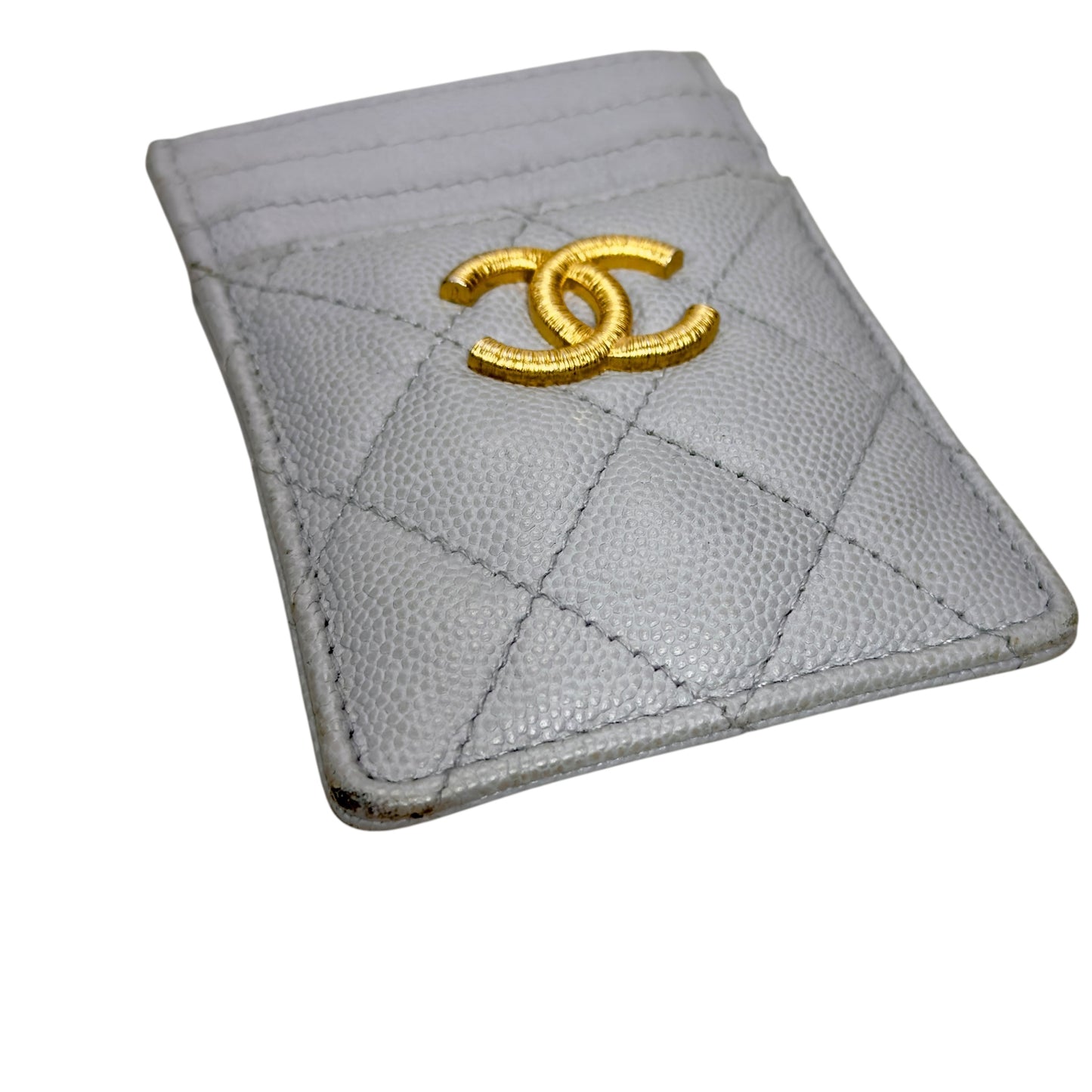 CHANEL CC 荔枝皮 卡包