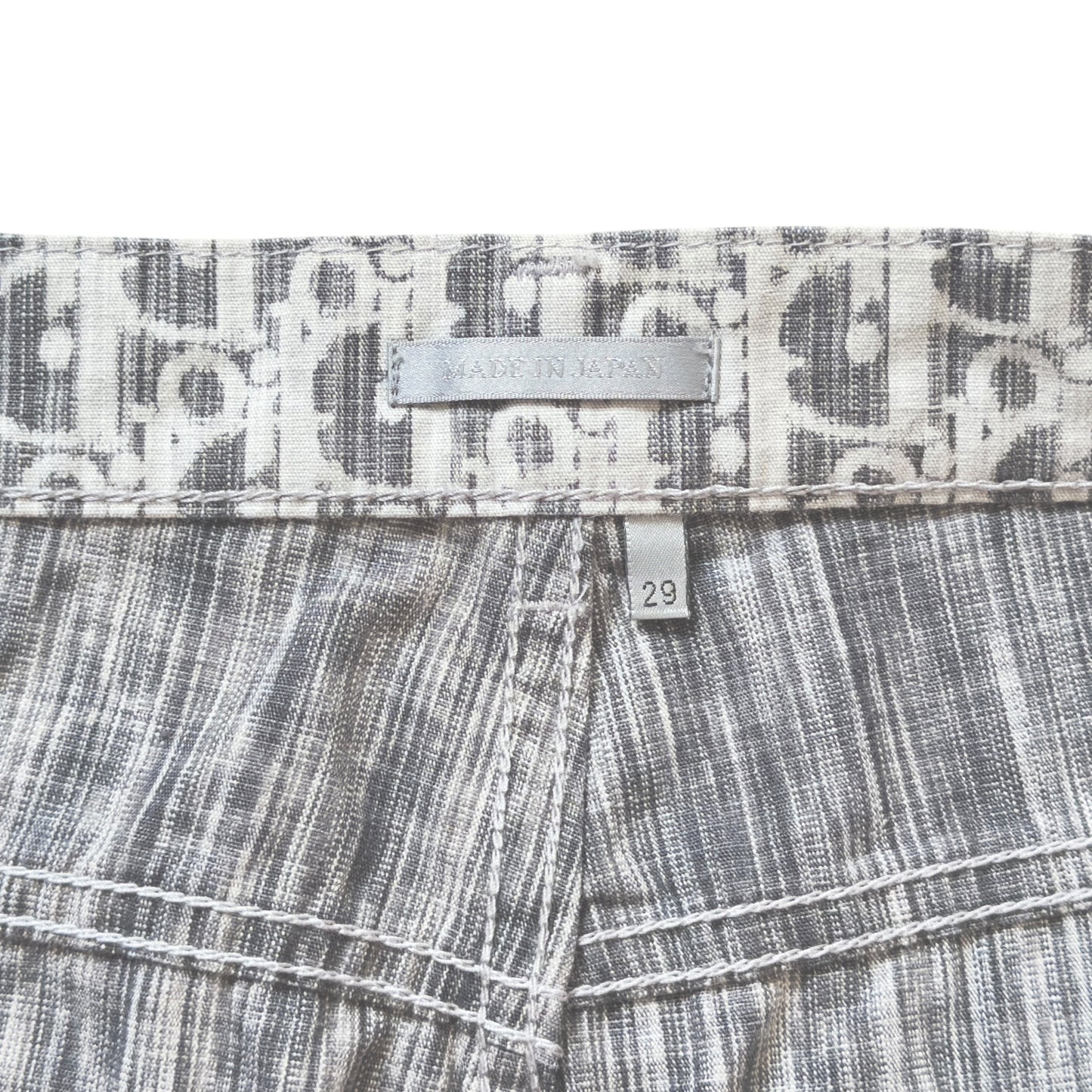 DIOR Oblique 老花 牛仔褲