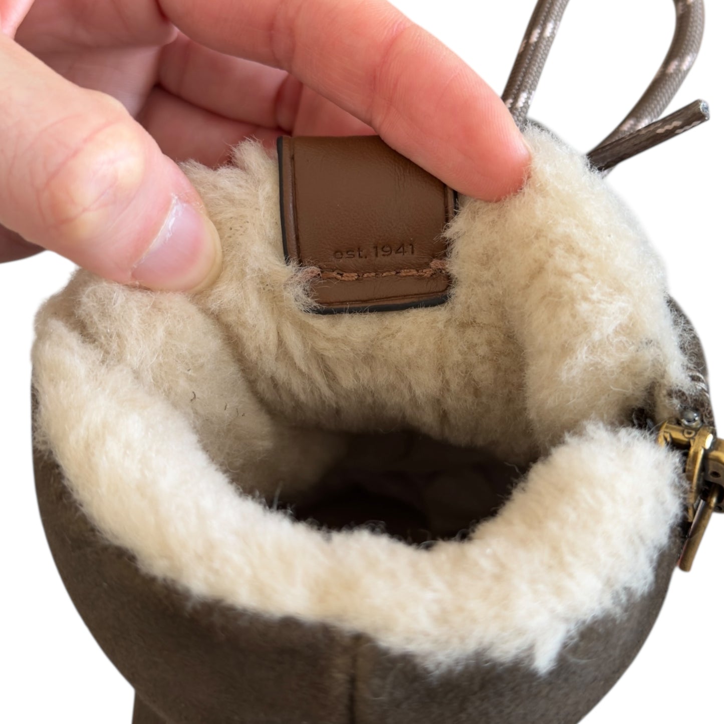 COACH 毛毛 厚底鞋 45MM