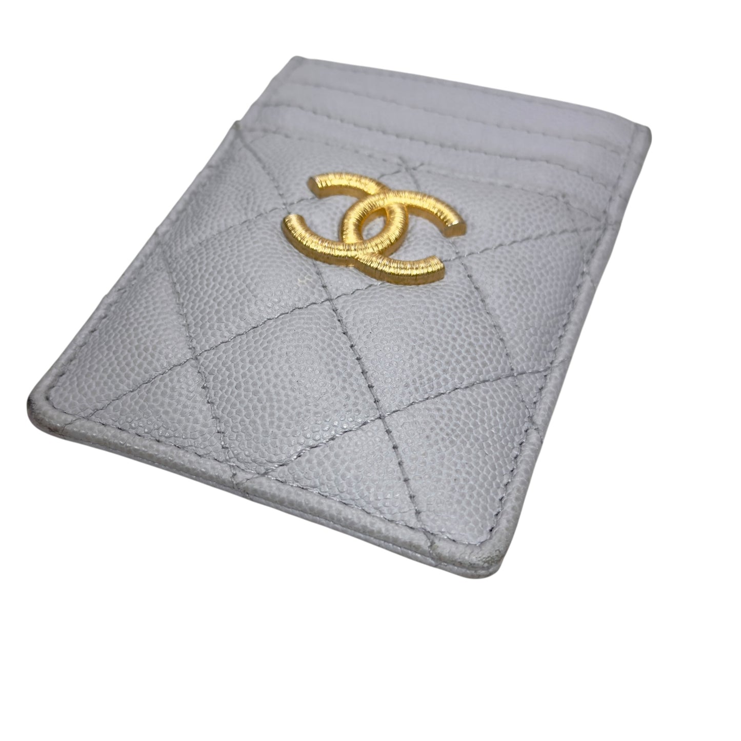 CHANEL CC 荔枝皮 卡包