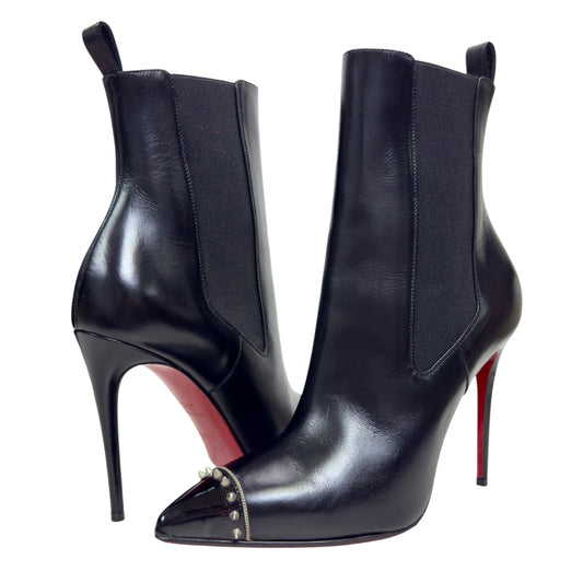 CHRISTIAN LOUBOUTIN Banjo 高踭短靴 100MM