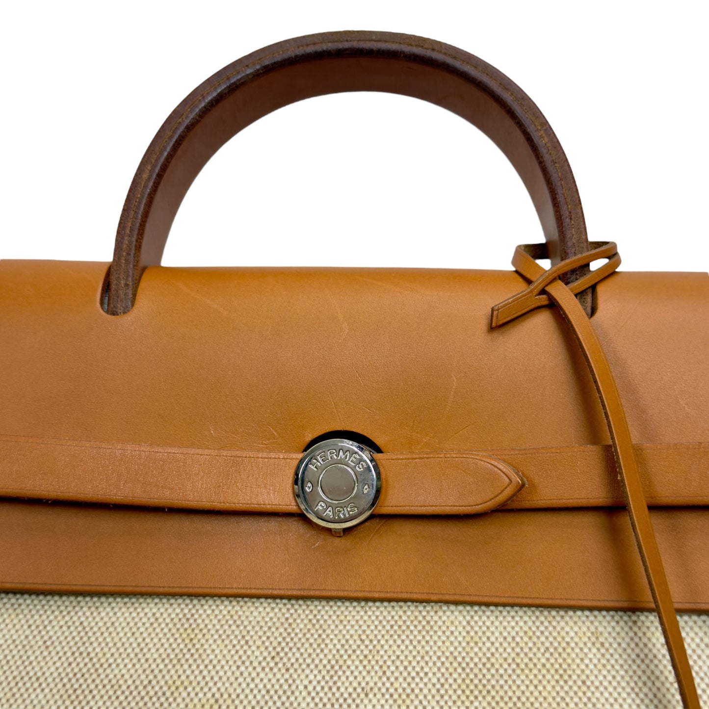 HERMES 中古 Herbag 背包 框C刻