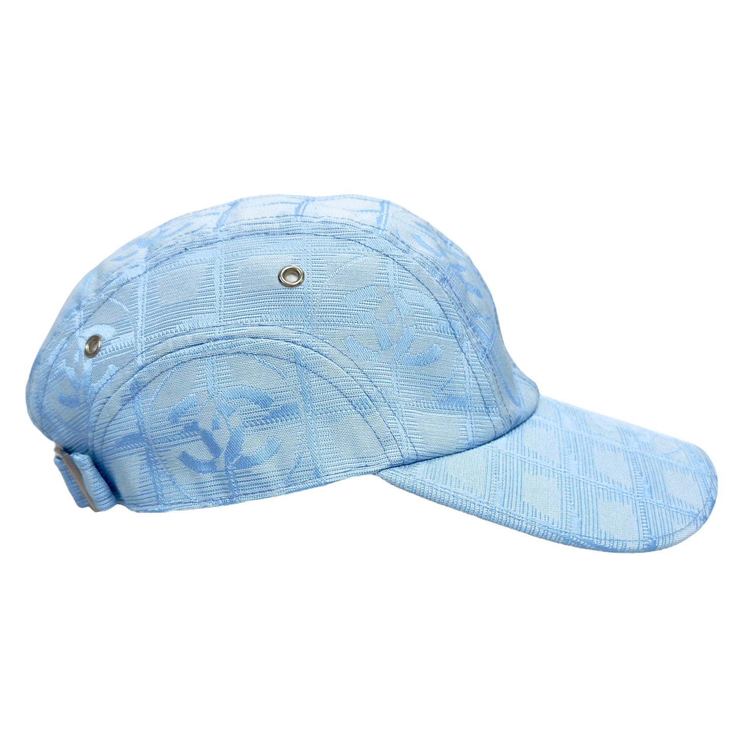 CHANEL CC 中古 冰塊格紋 棒球帽