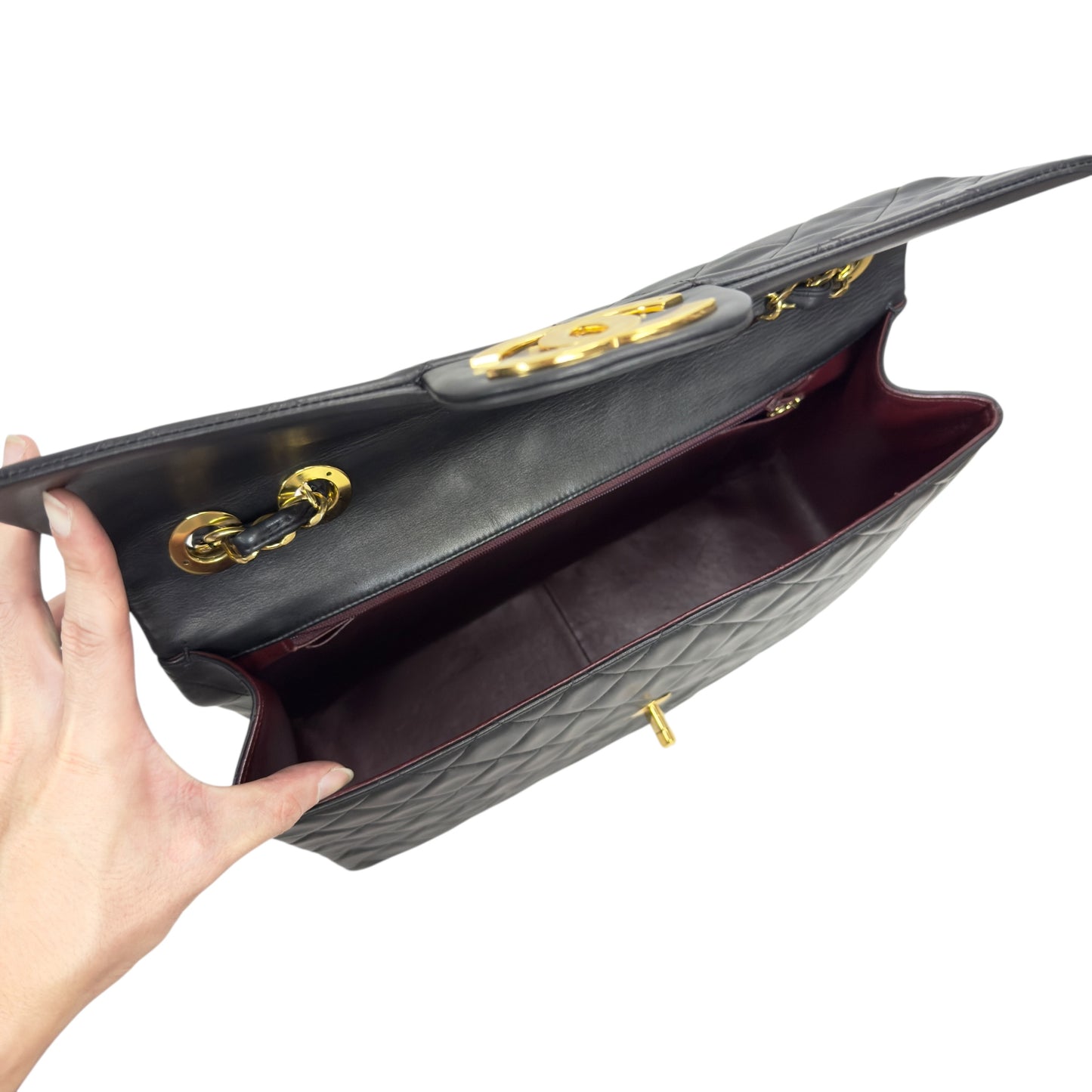 CHANEL CC 中古 翻蓋鏈條包