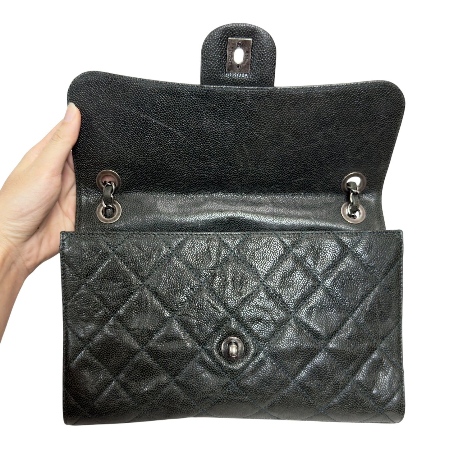 CHANEL 荔枝皮 肩背包