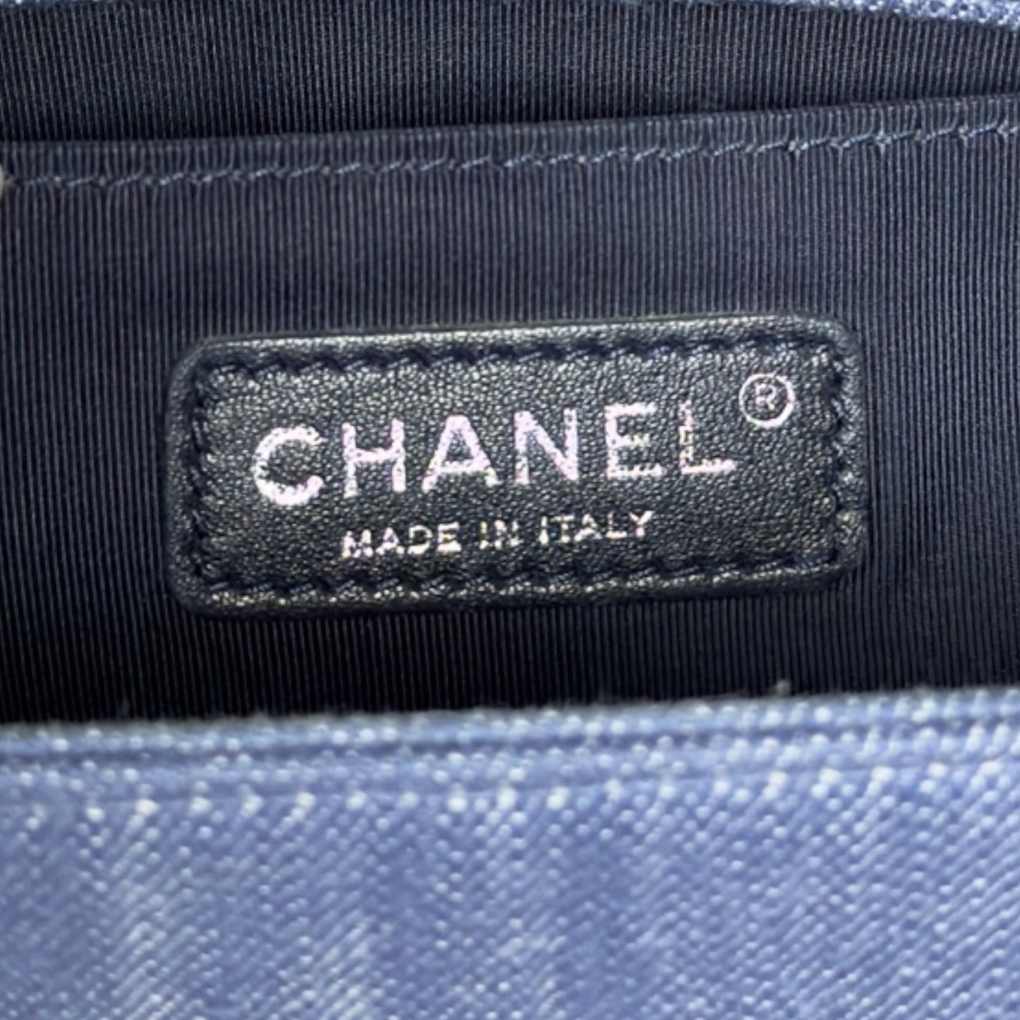 CHANEL Boy 洗水牛仔布 手袋