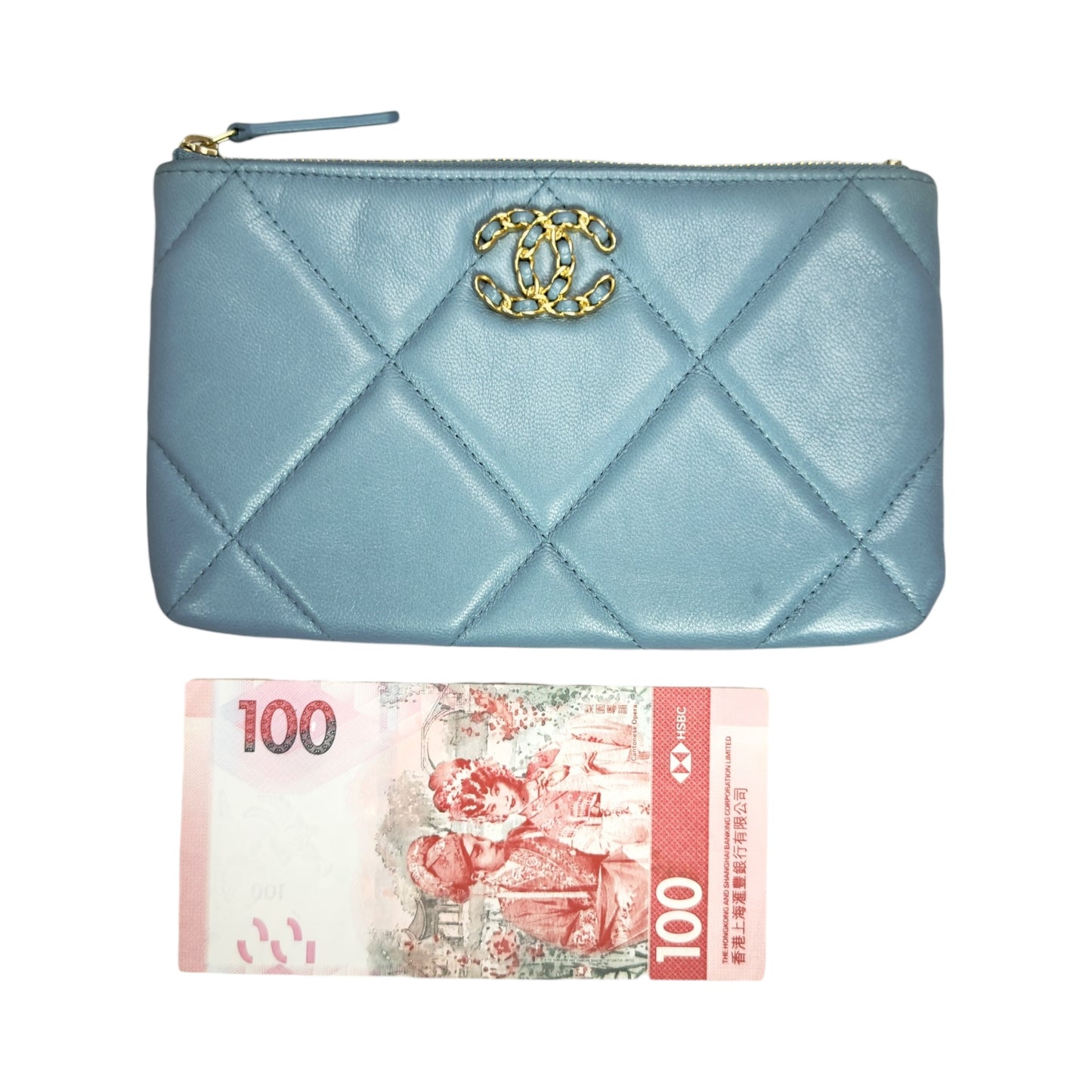 CHANEL 19 拉鏈長夾