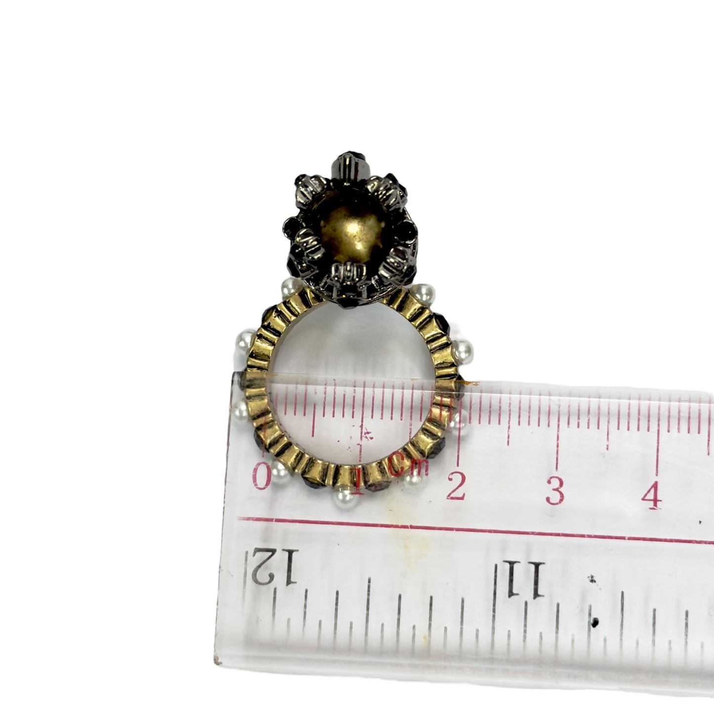 ALEXANDER MCQUEEN 髏頭 水鑽 戒指