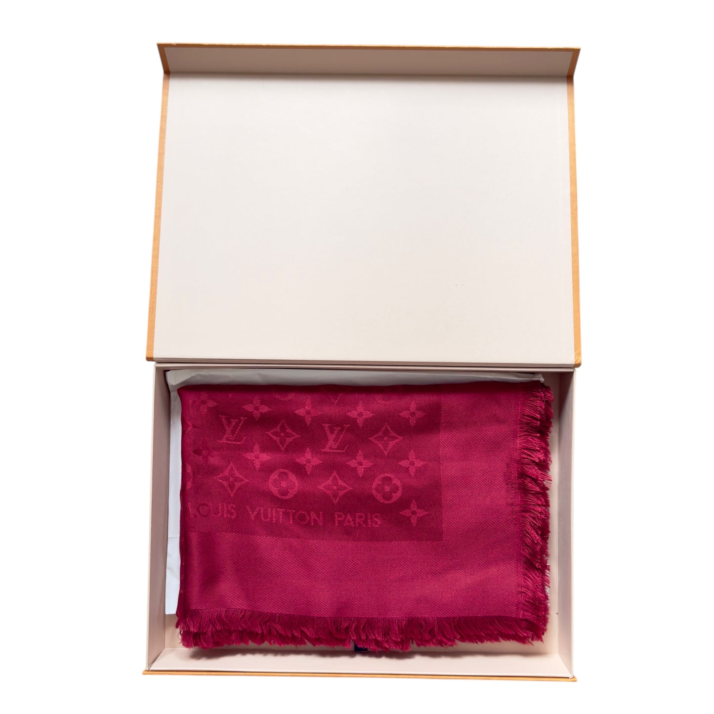 LOUIS VUITTON 老花 圍巾