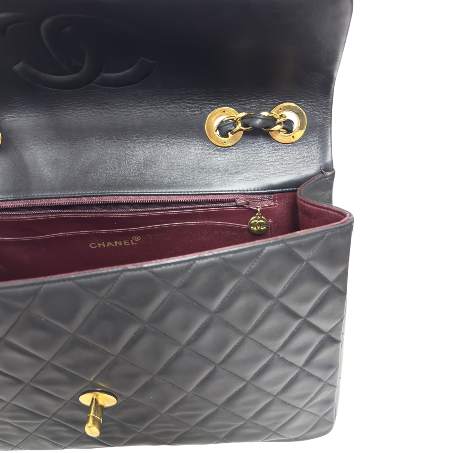 CHANEL CC 中古 翻蓋鏈條包