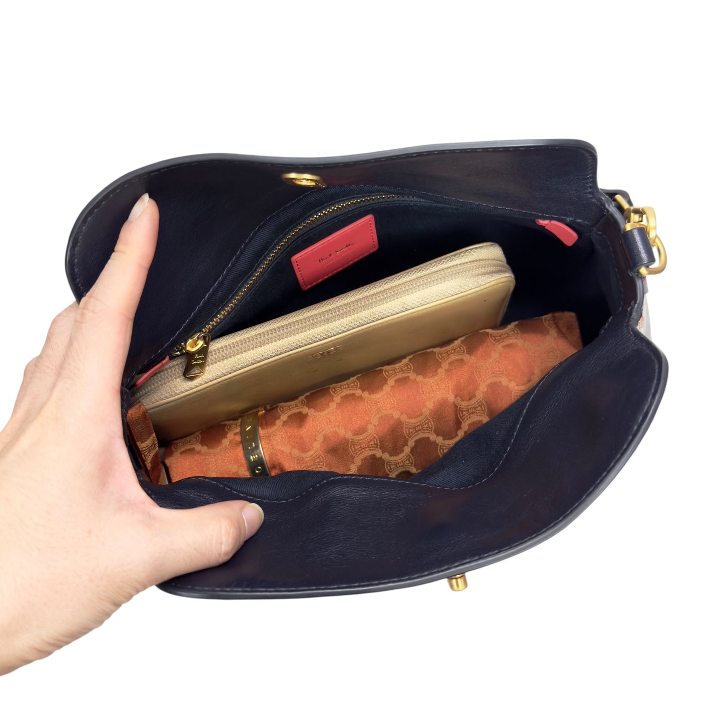 PAUL SMITH 經典彩色條紋 肩背包