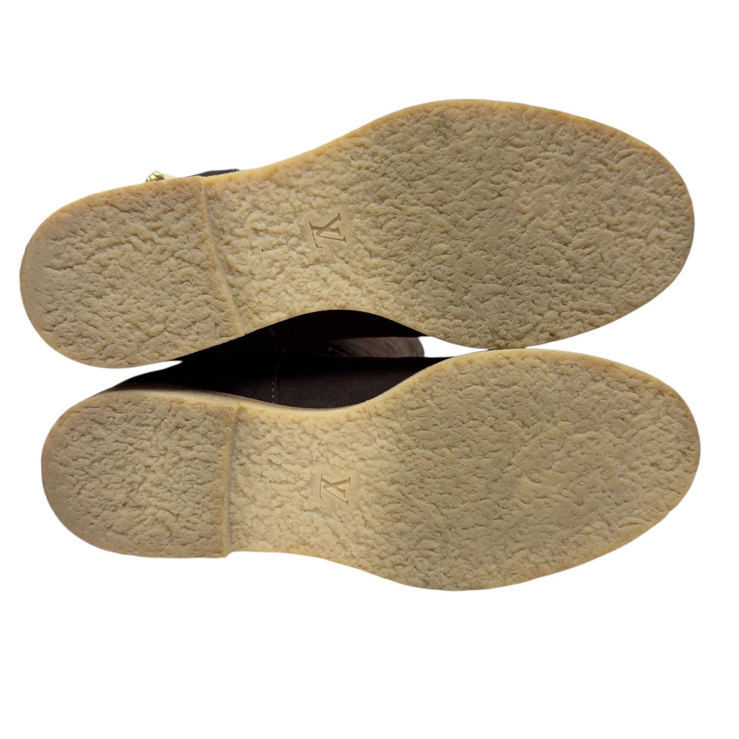 LOUIS VUITTON Snowball 老花 毛毛靴