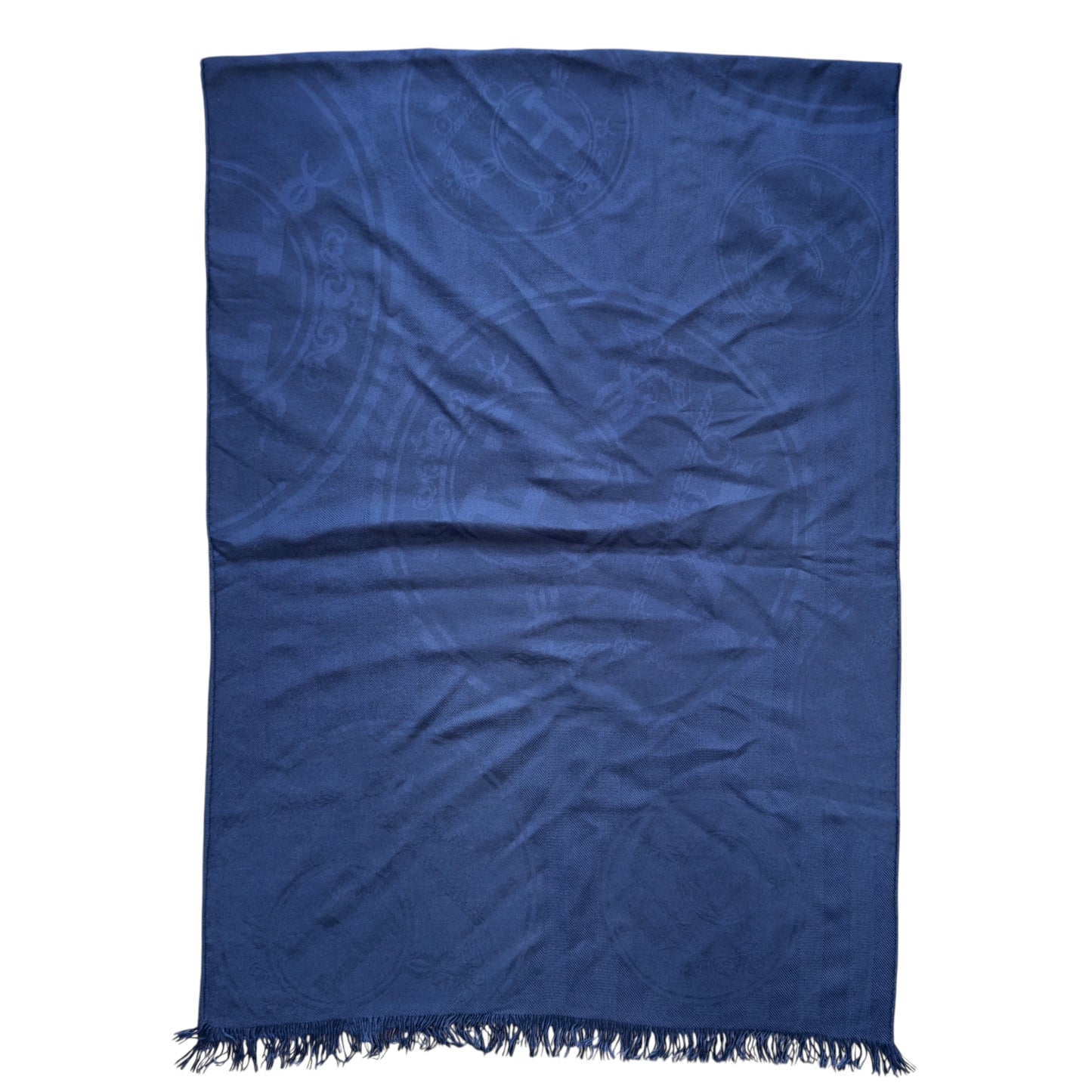 HERMES New Libris stole 羊絨 圍巾