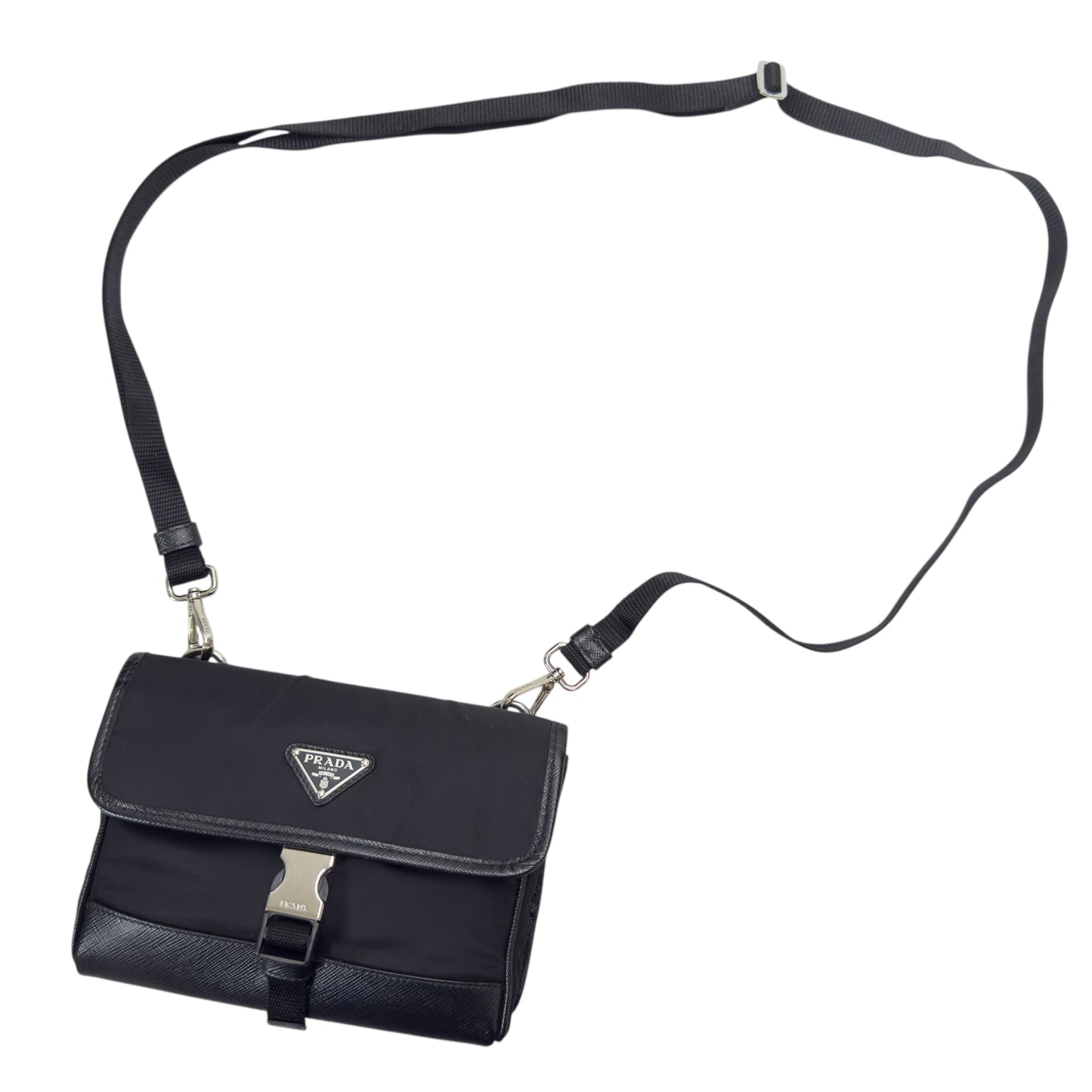 PRADA 三角標 斜揹袋