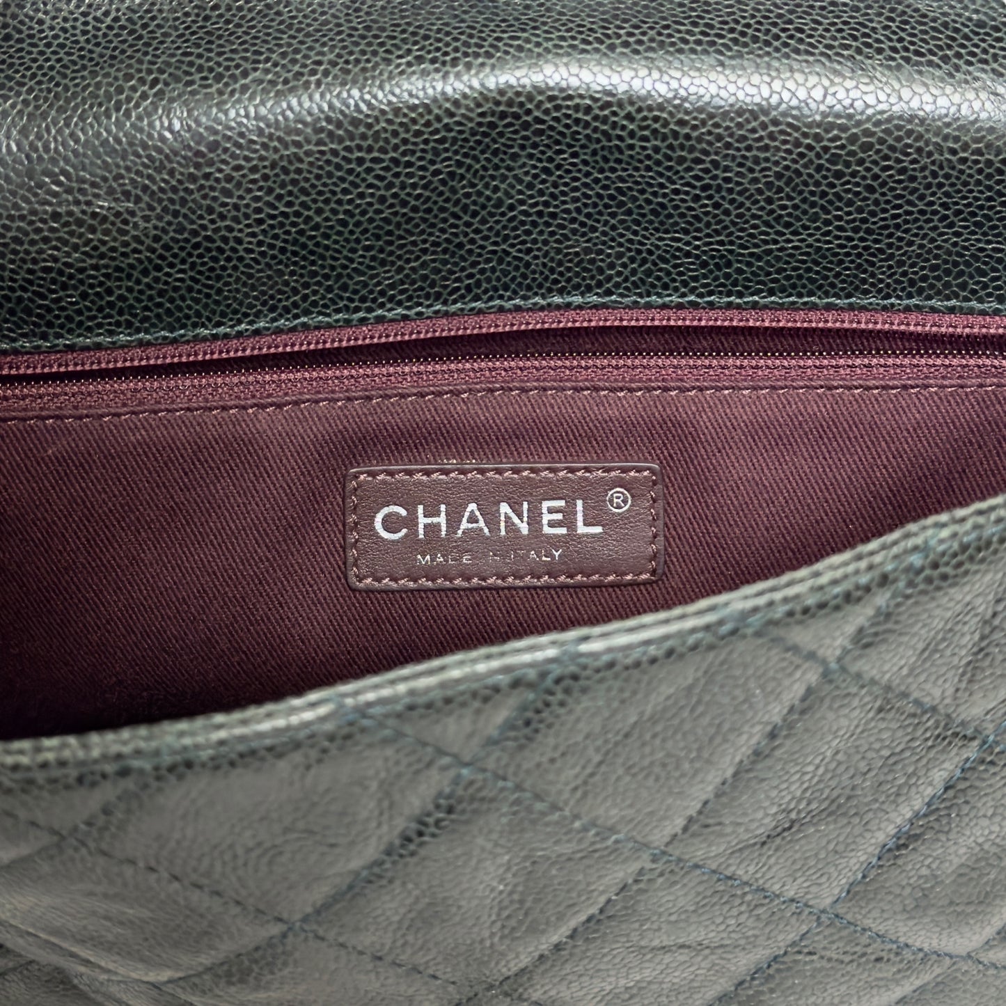 CHANEL 荔枝皮 肩背包