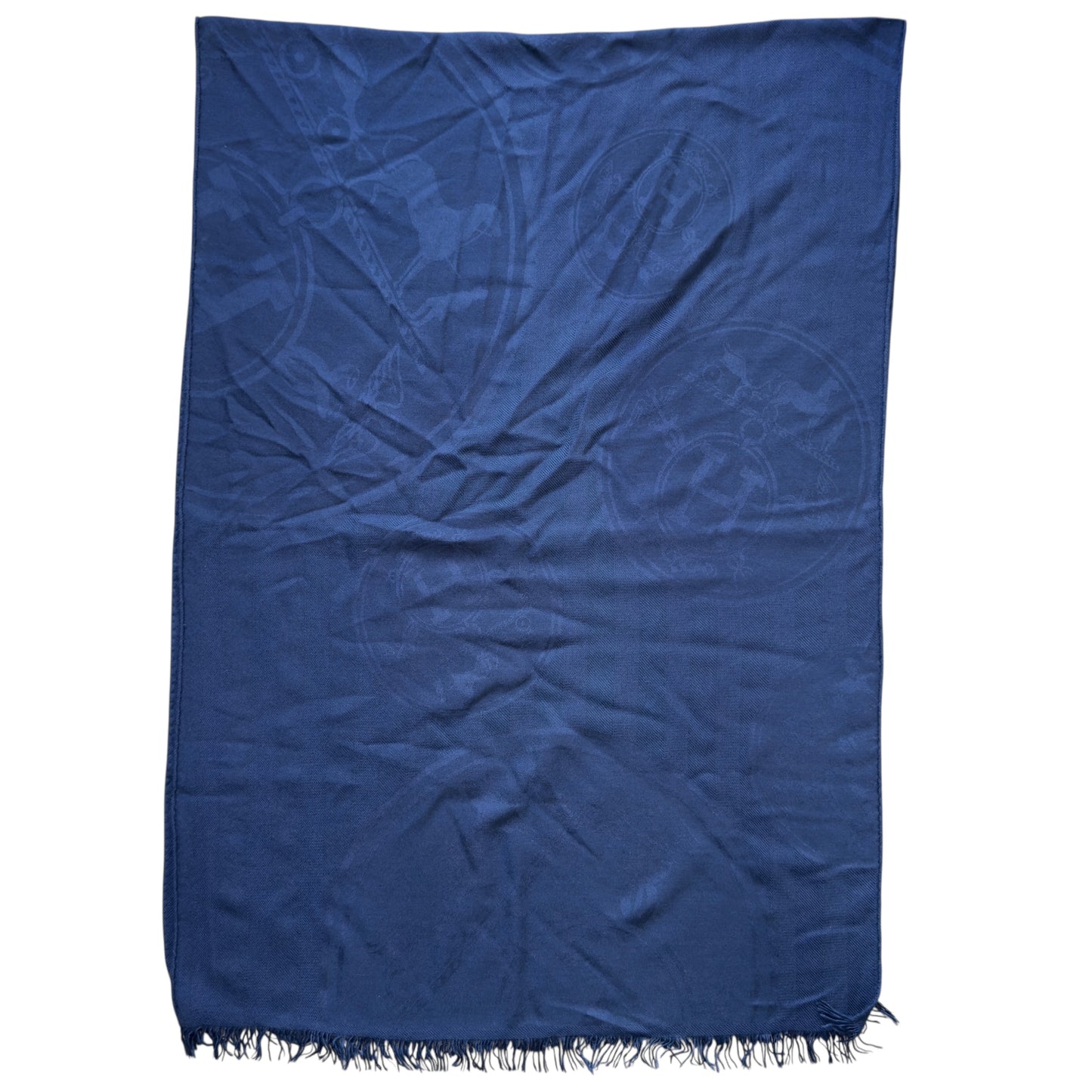 HERMES New Libris stole 羊絨 圍巾