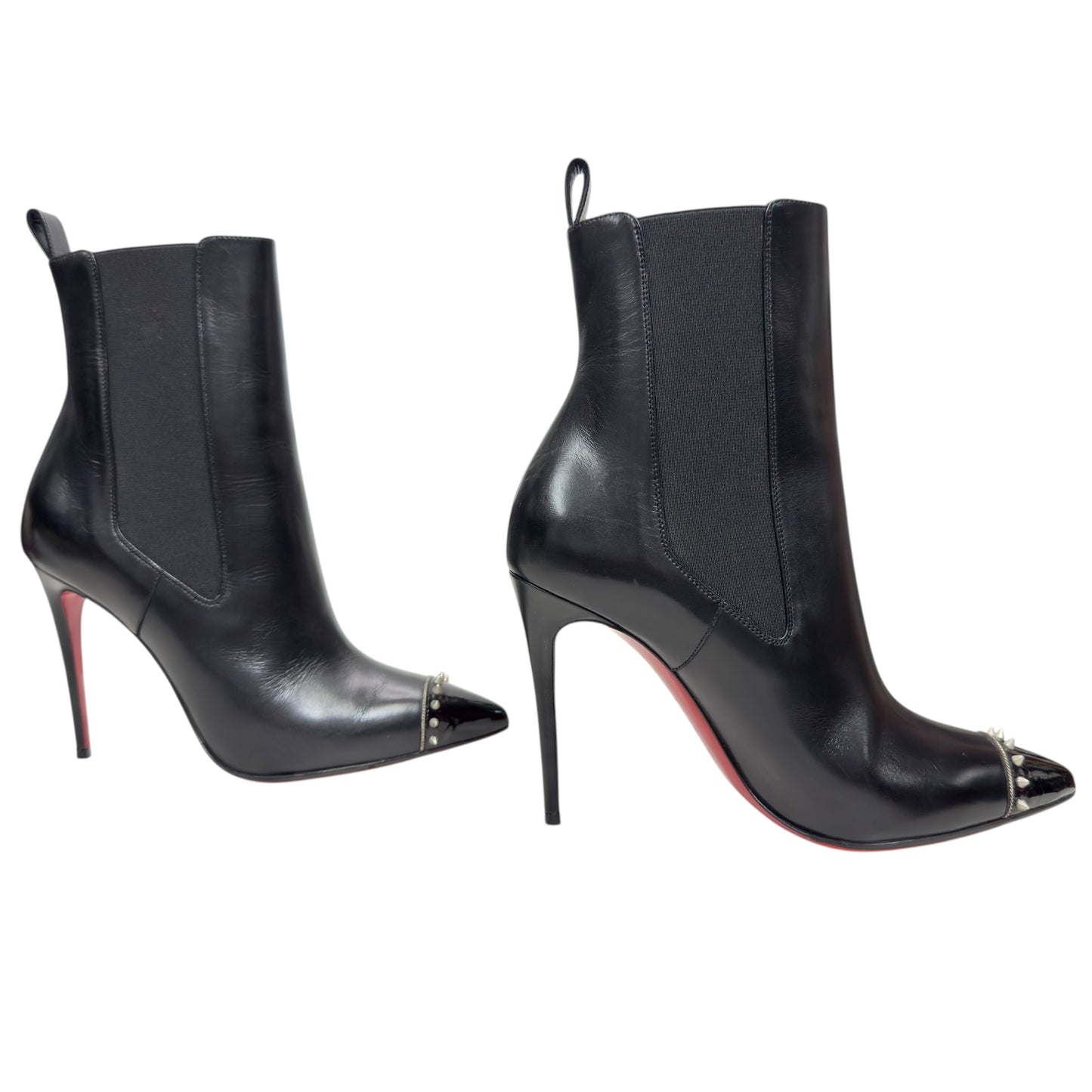 CHRISTIAN LOUBOUTIN Banjo 高踭短靴 100MM