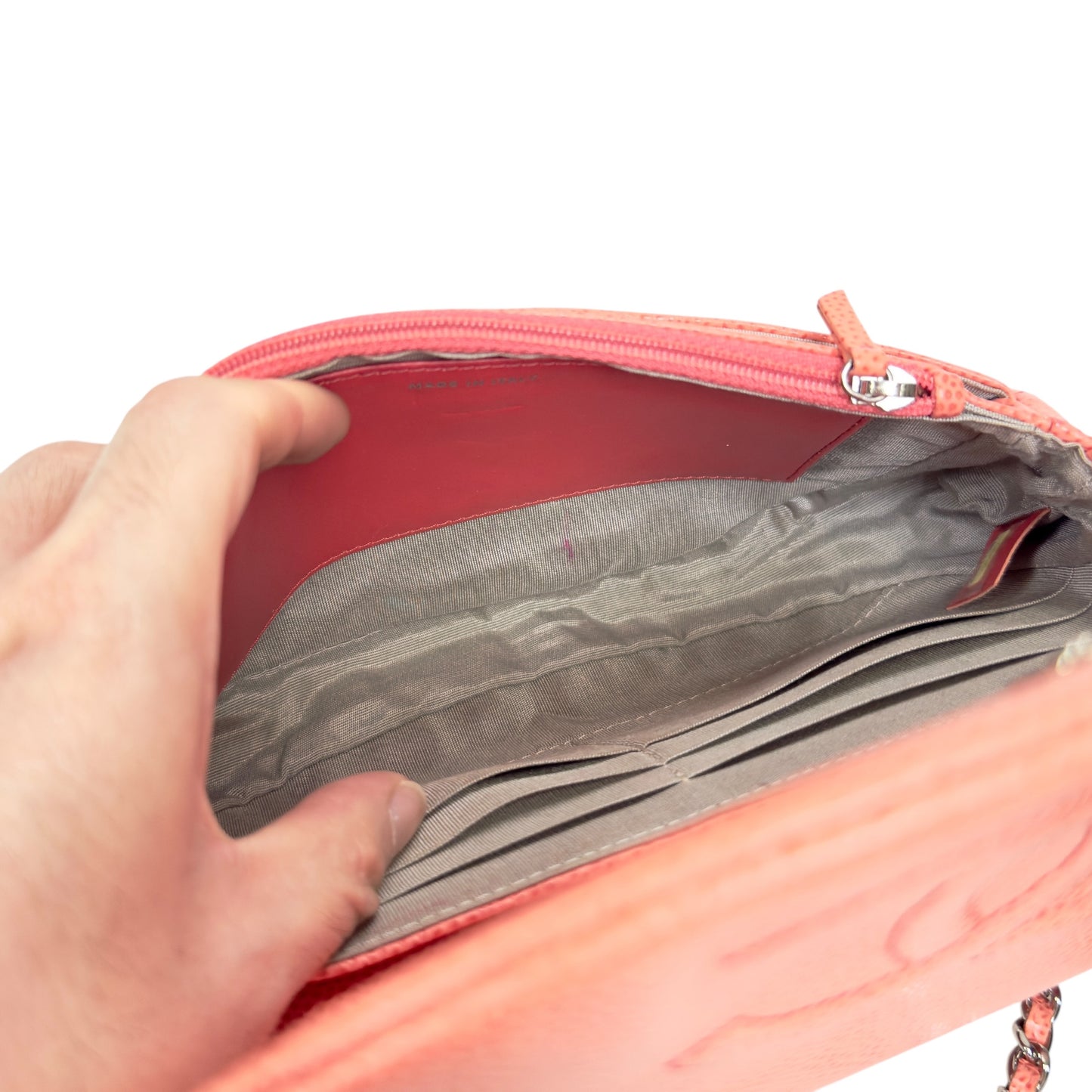 CHANEL CC 荔枝皮 多用途鏈條包