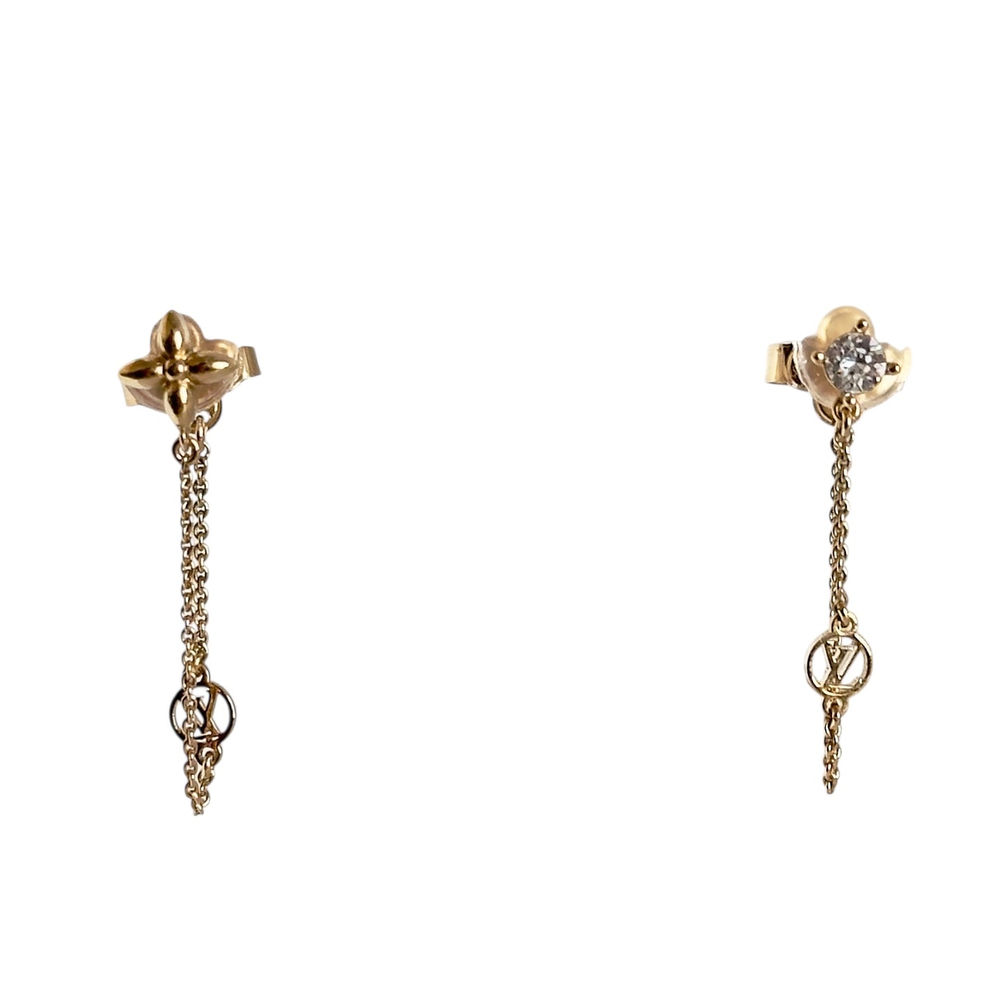 LOUIS VUITTON Blooming 水鑽 耳環