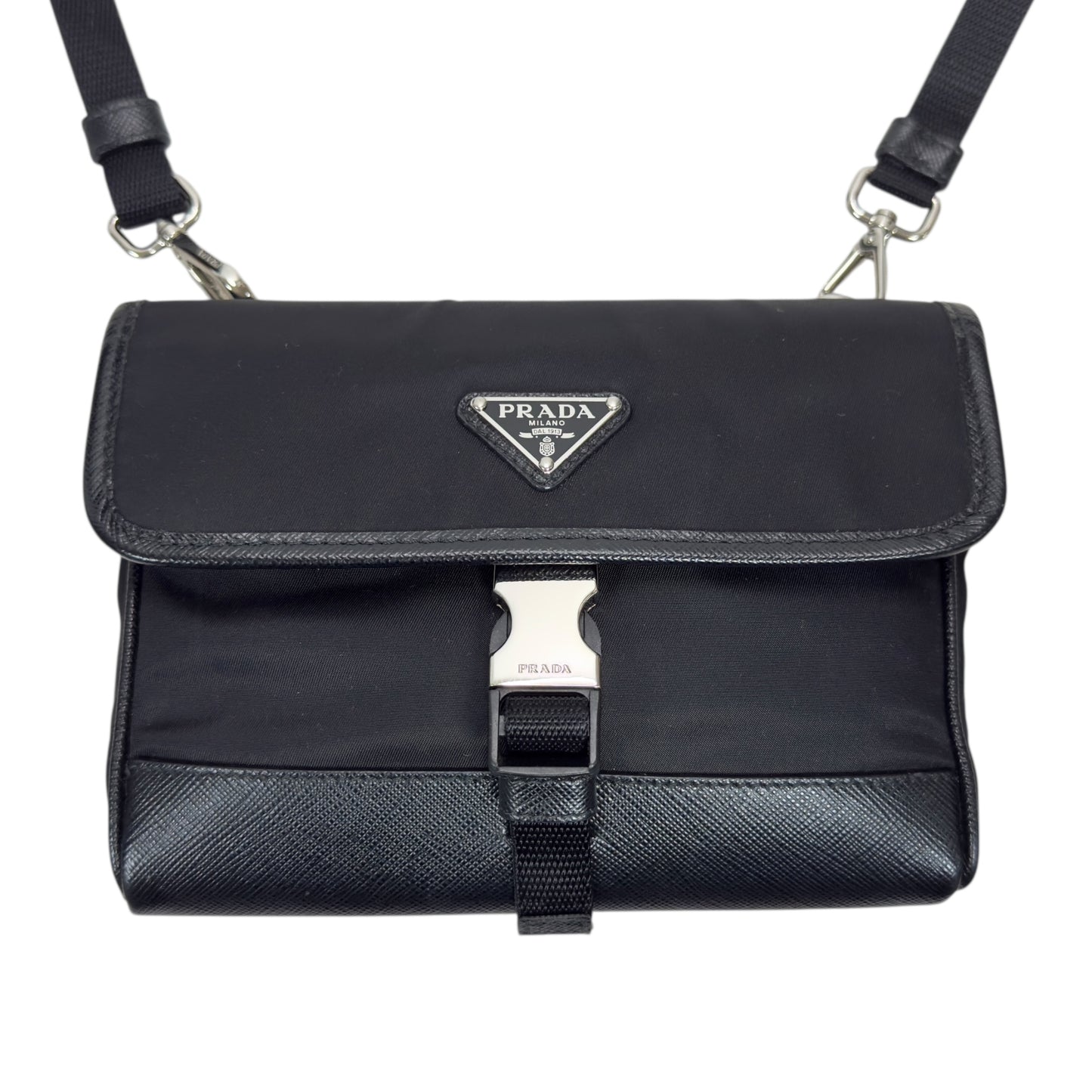 PRADA 三角標 斜揹袋