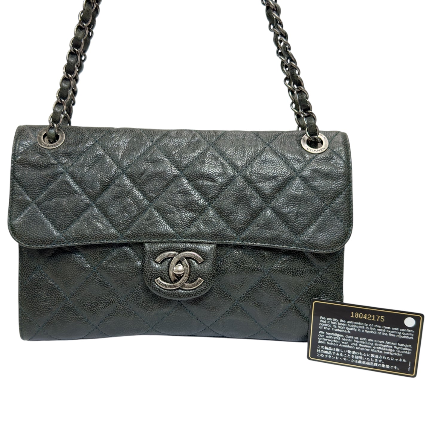 CHANEL 荔枝皮 肩背包