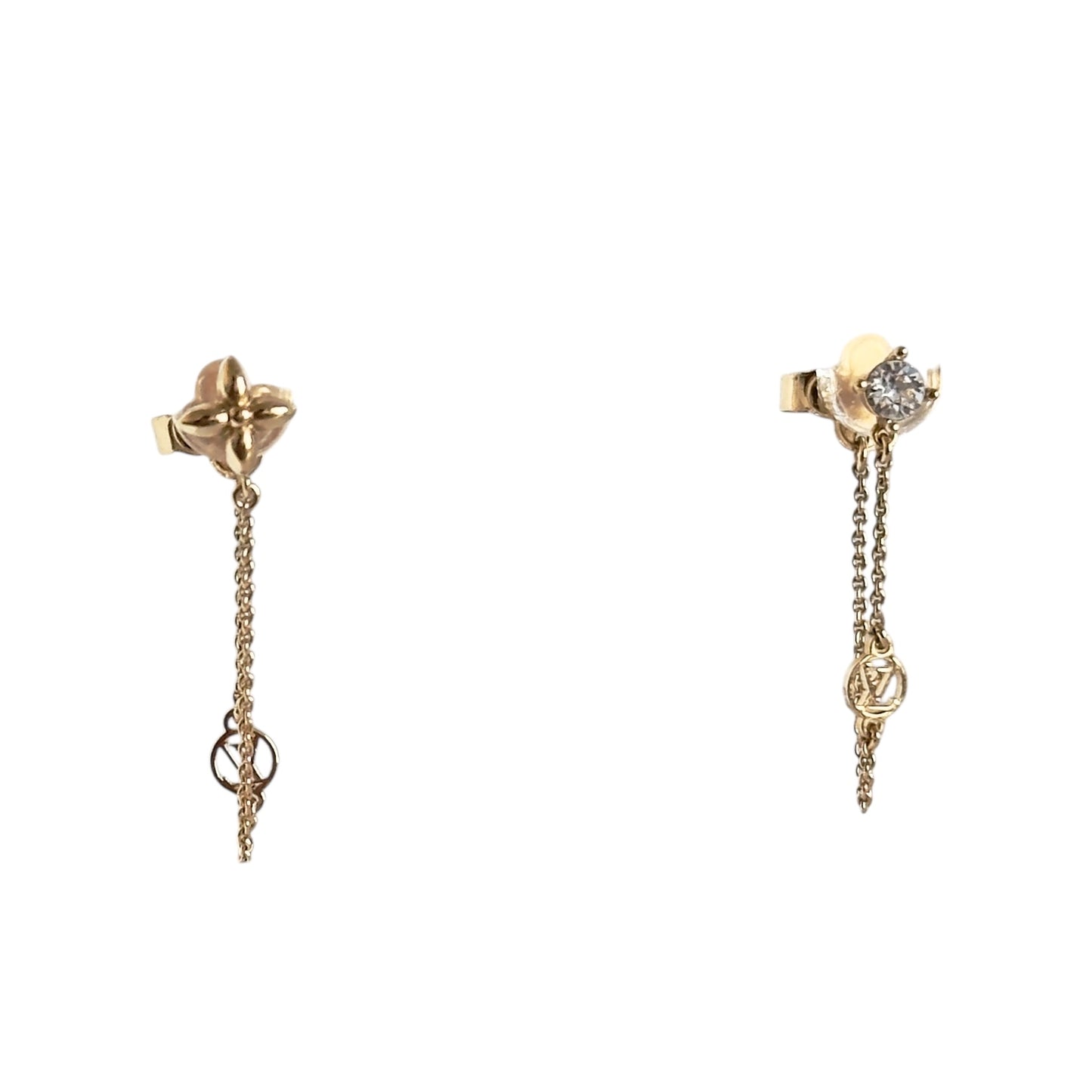 LOUIS VUITTON Blooming 水鑽 耳環