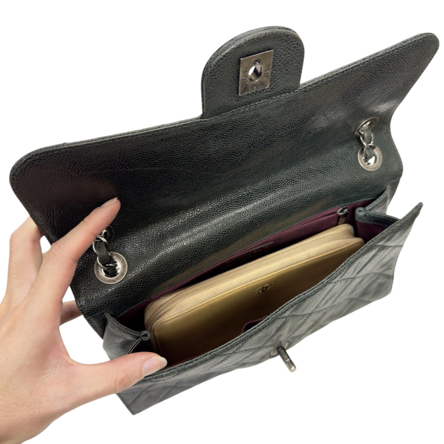 CHANEL 荔枝皮 肩背包