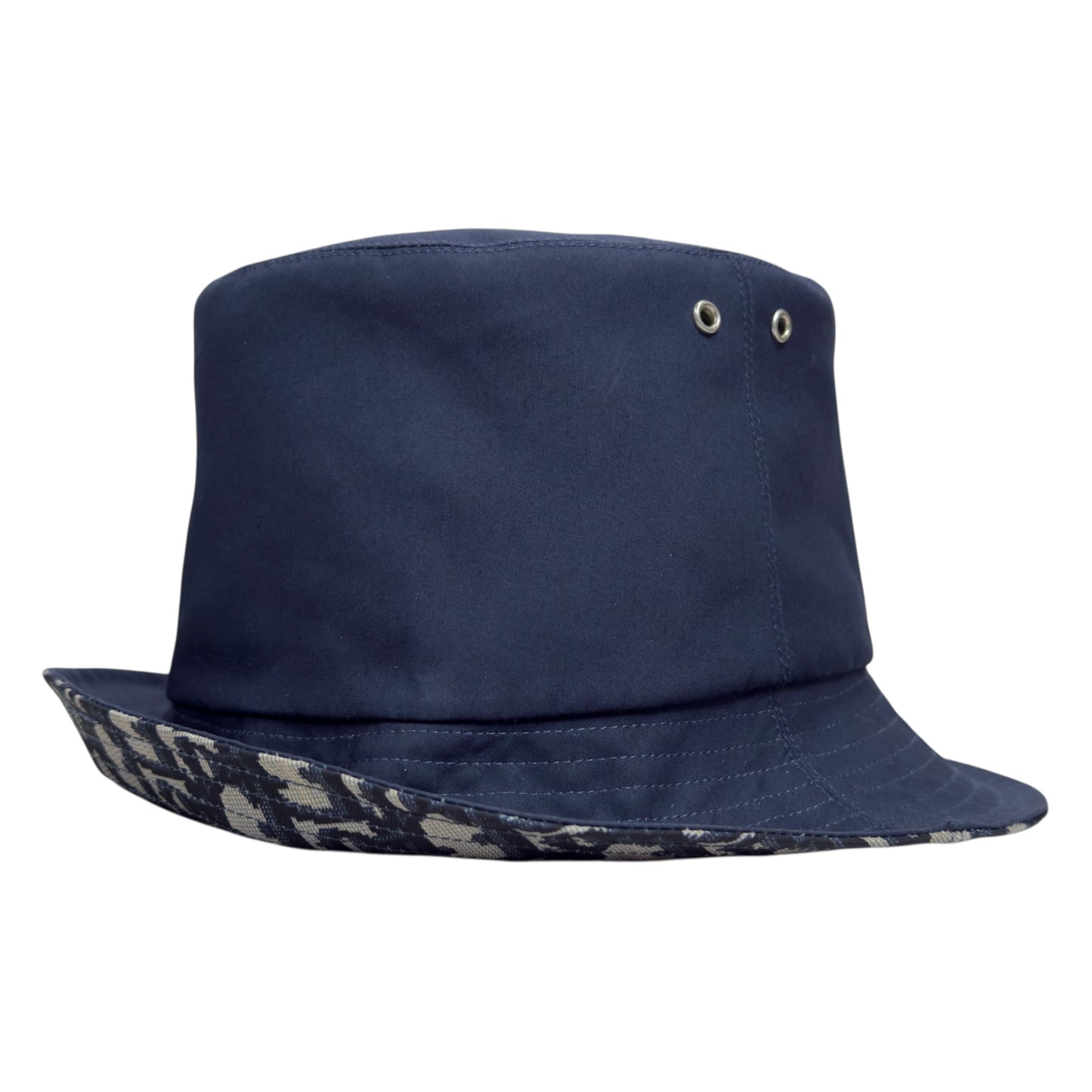 DIOR Teddy-D Oblique 老花 雙面 漁夫帽