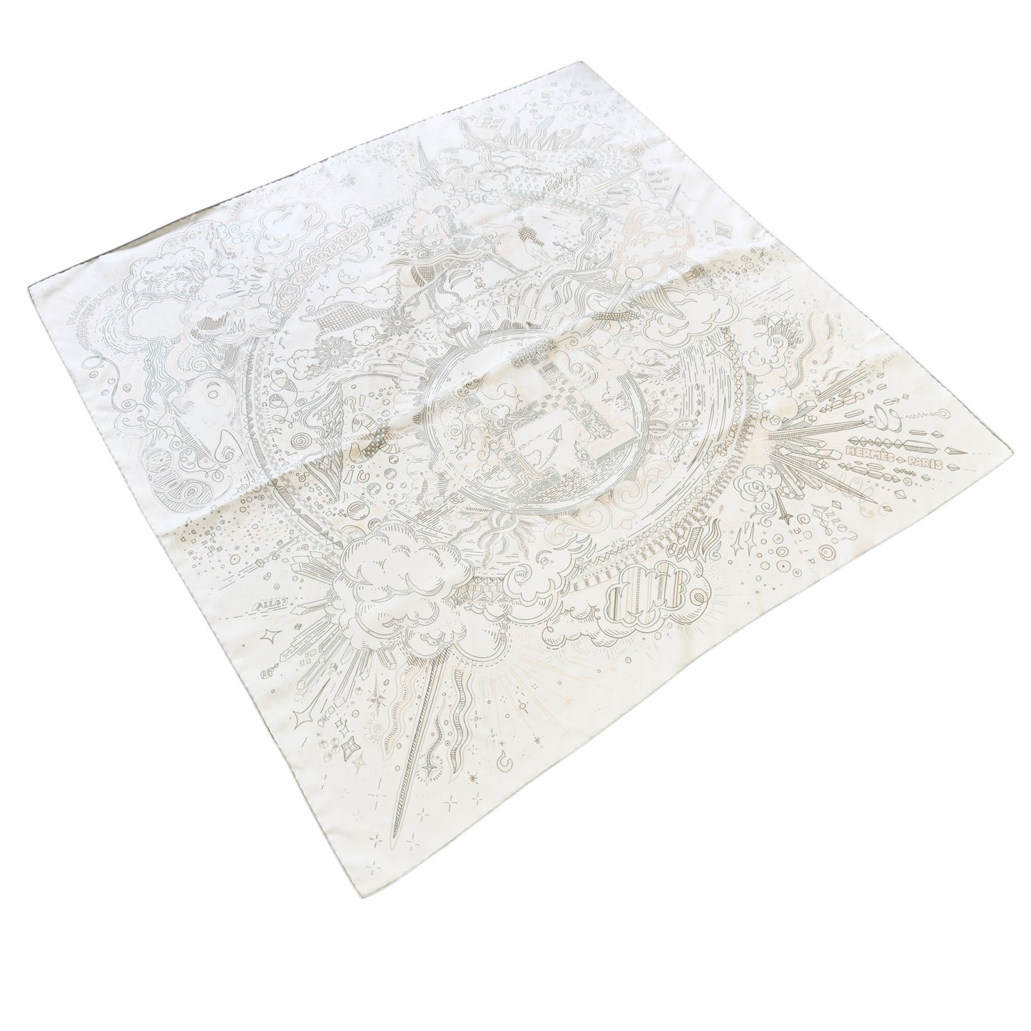 HERMES Please Hold The Line 正在接通中 絲巾