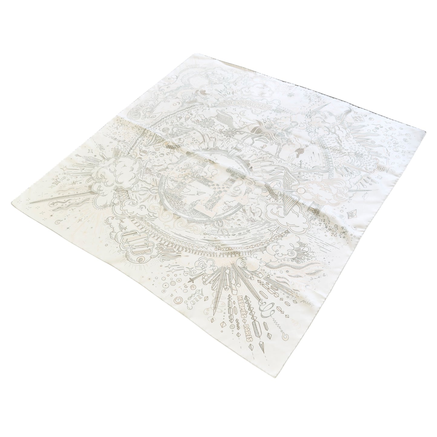 HERMES Please Hold The Line 正在接通中 絲巾