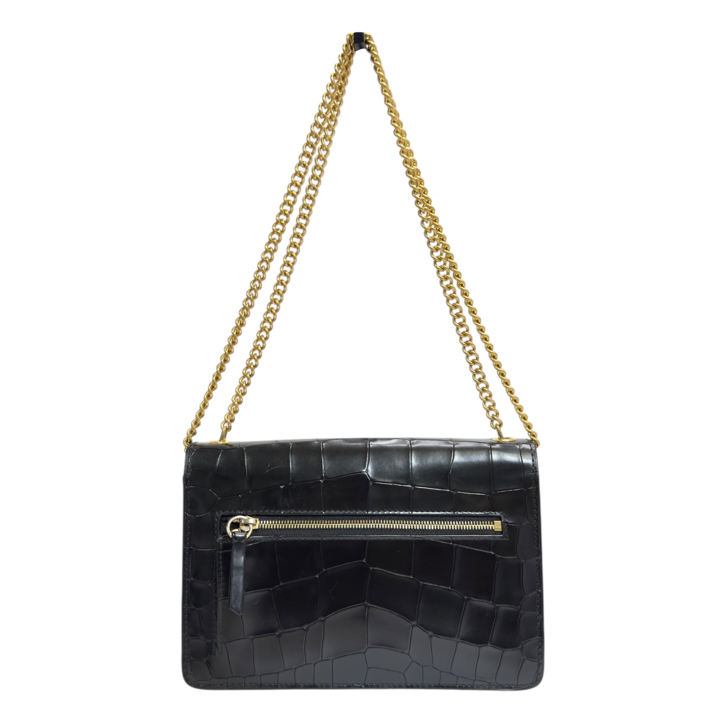 MULBERRY 鱷魚皮壓紋 鏈條包