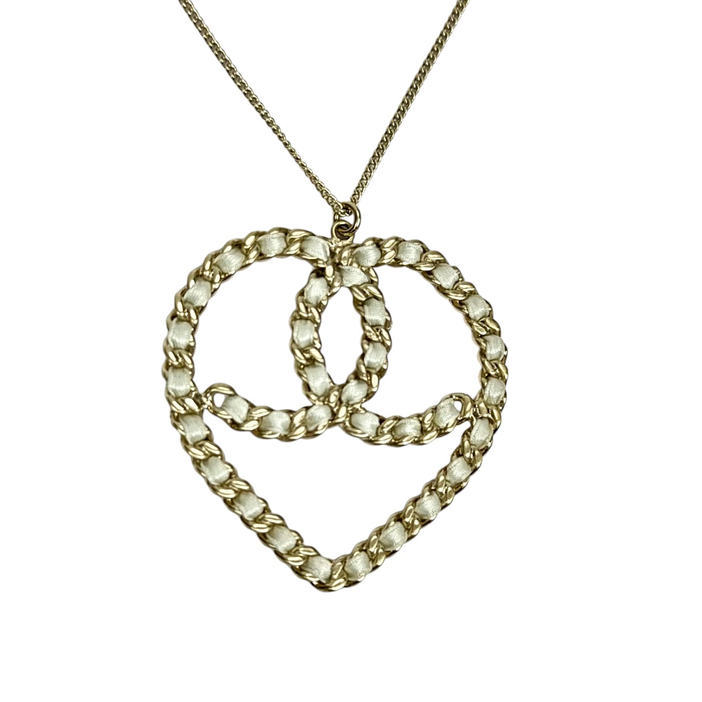 CHANEL 愛心 頸鏈