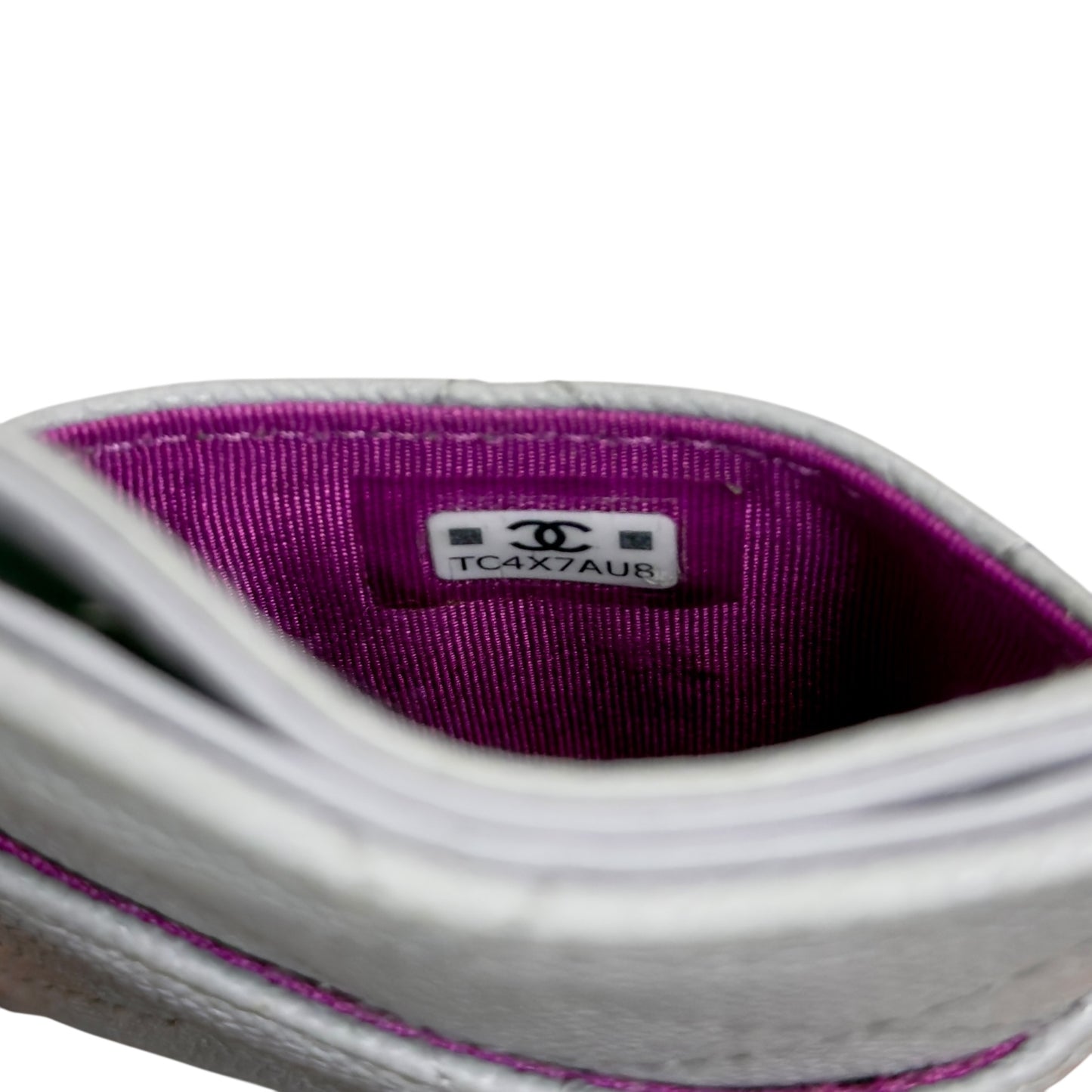 CHANEL CC 荔枝皮 卡包