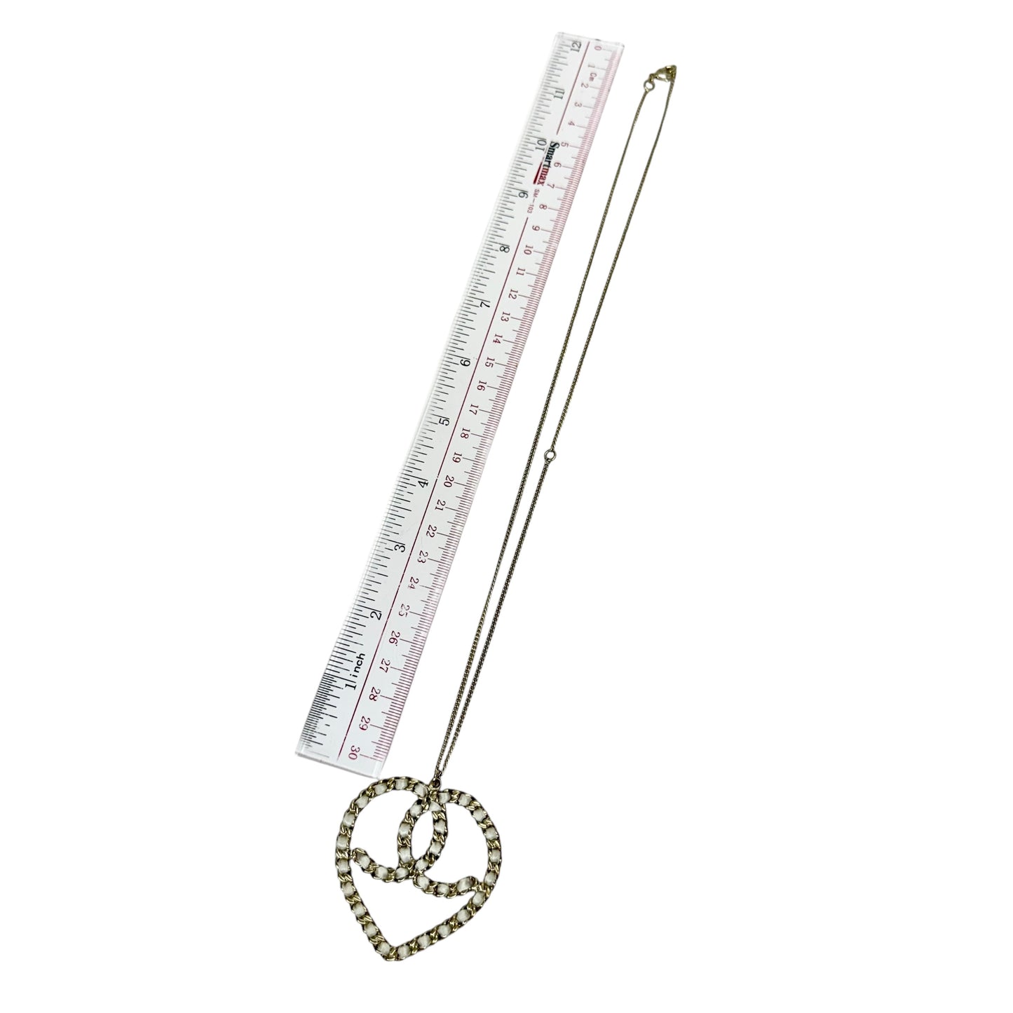 CHANEL 愛心 頸鏈