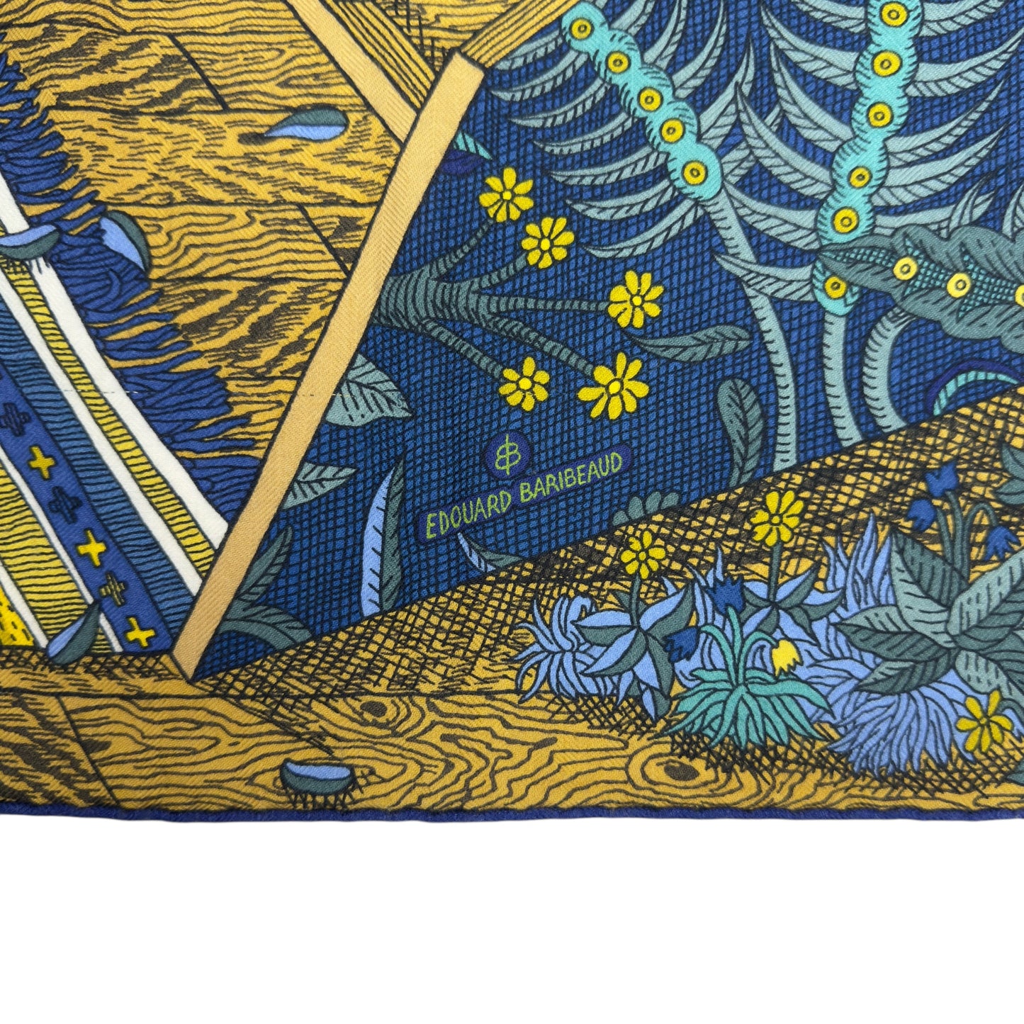 HERMES Acte III, Scene I, La Clairiere shawl 140 仲夏夜之夢 羊絨 圍巾